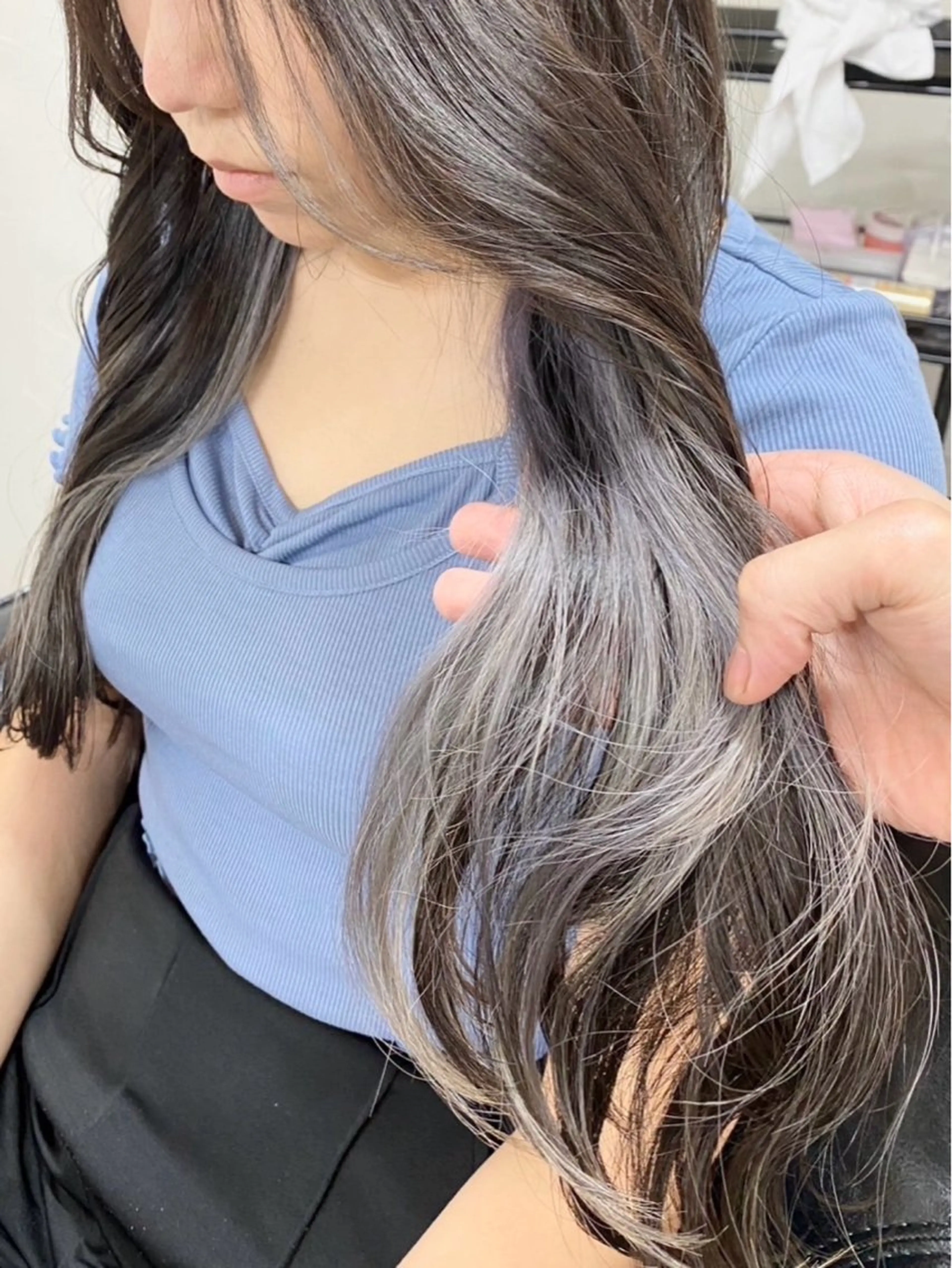 ロング アッシュ ChLem所属・ショート✨レイヤー✨ 池田　慧太のヘアスタイル