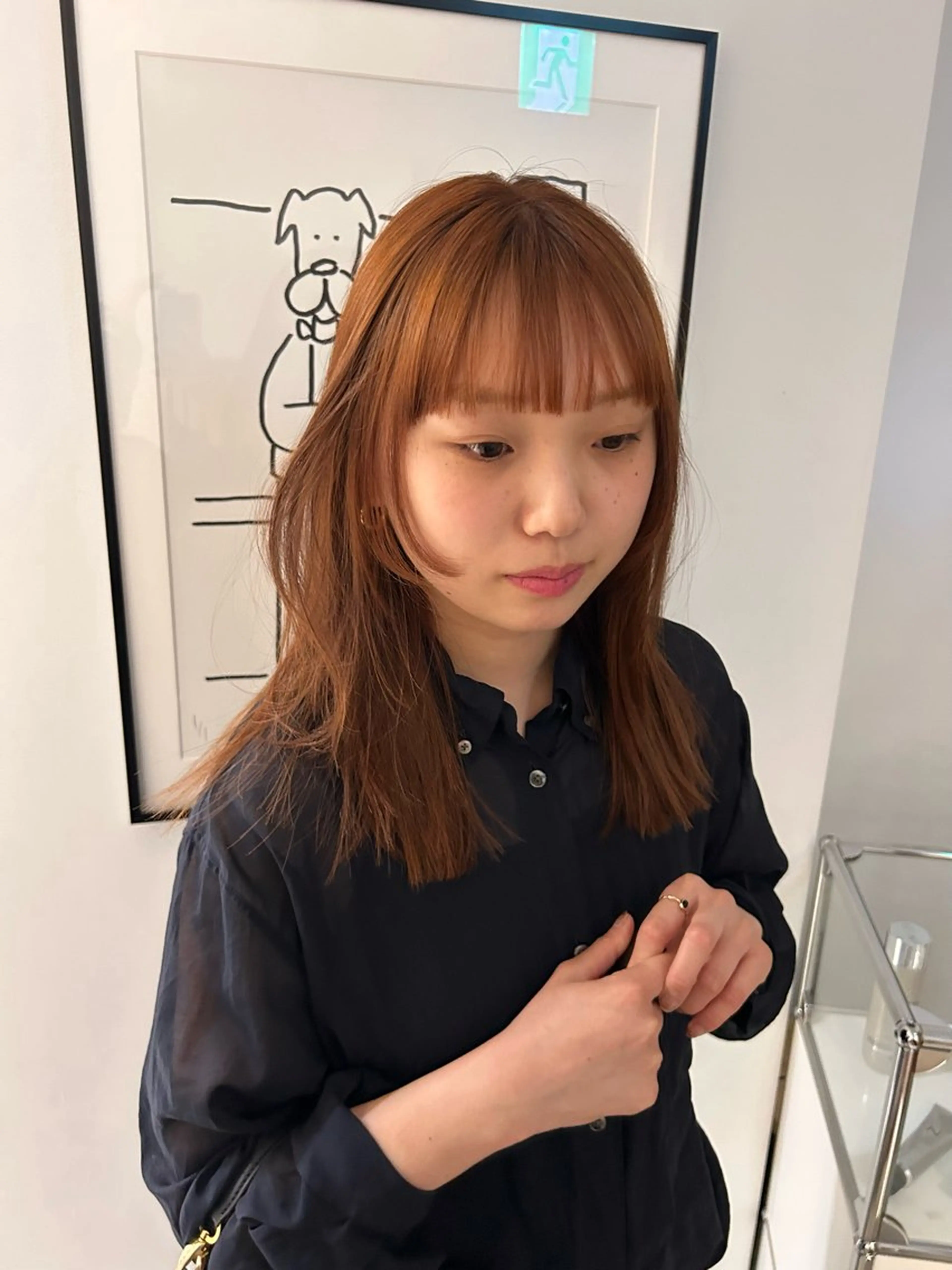 カラー ヘアカラー RUNA 🫧のヘアスタイル