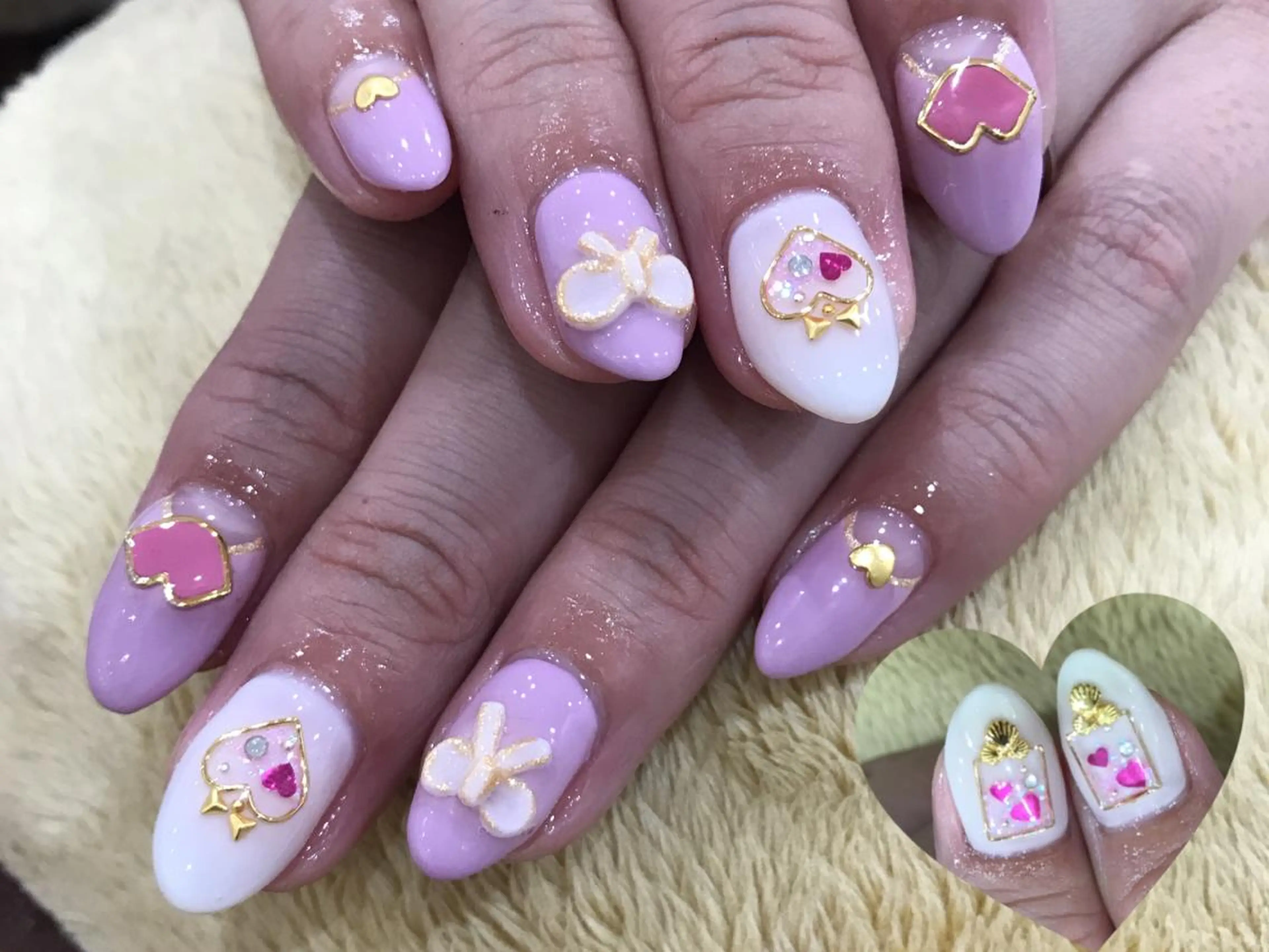 ネイル ピンク ハンドネイル 中川 愛理のその他イメージ