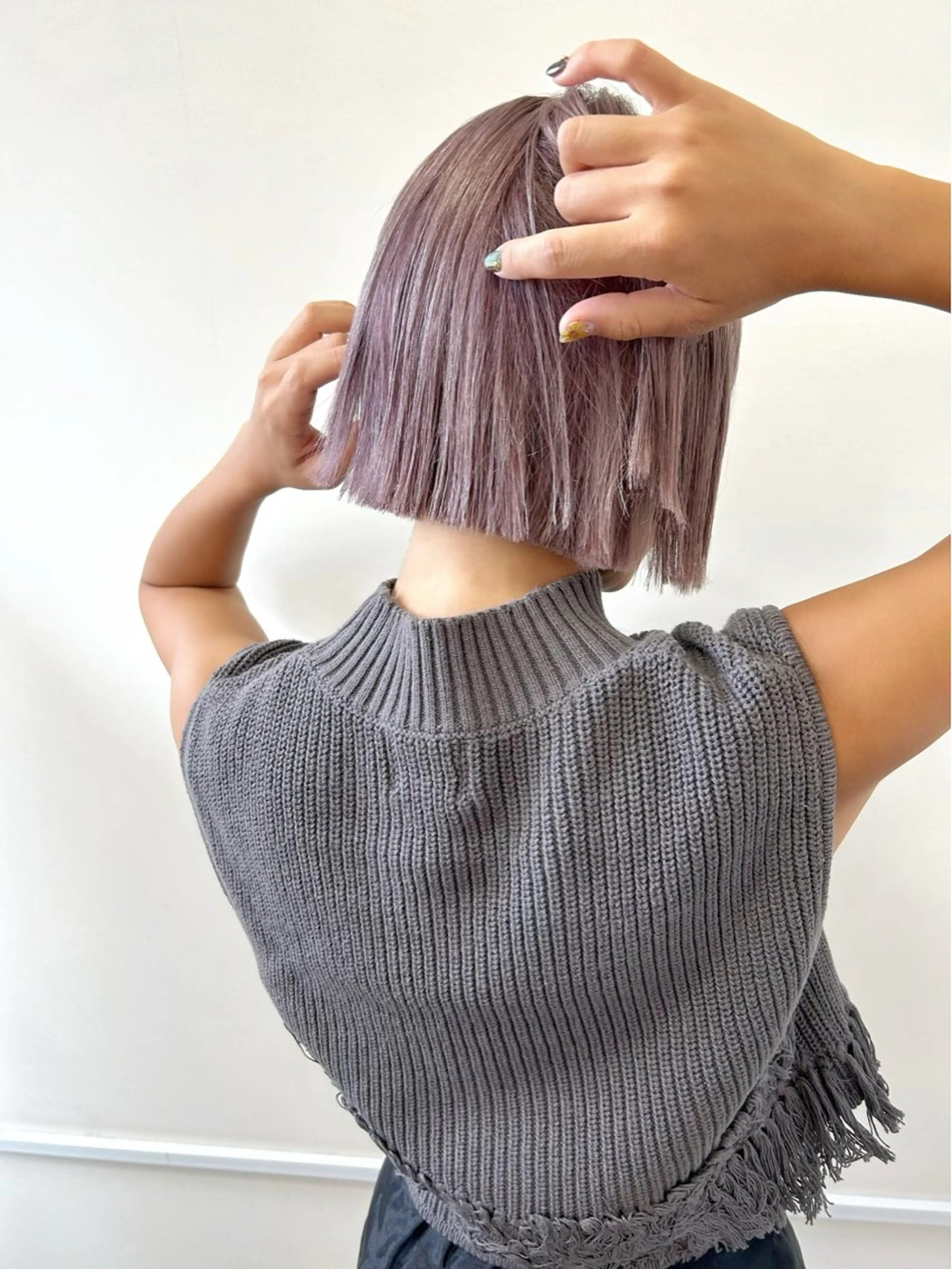 ショート カラー ラベンダーカラー ピンクカラー カット ヘアカラー カラーリスト菅野 竜矢🌈のヘアスタイル