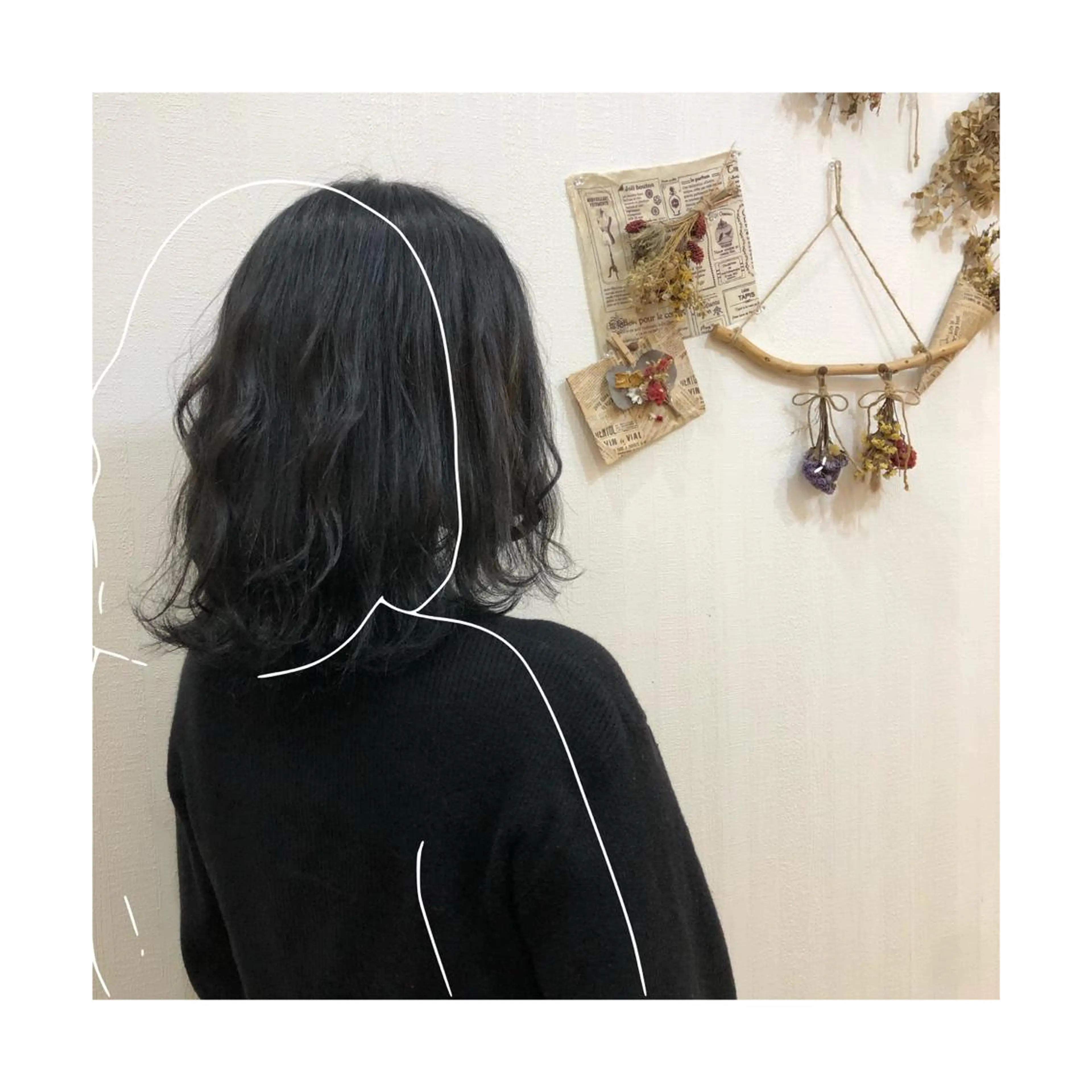 ミディアム 🌈ハイトーン/ ワタル🌈のヘアスタイル