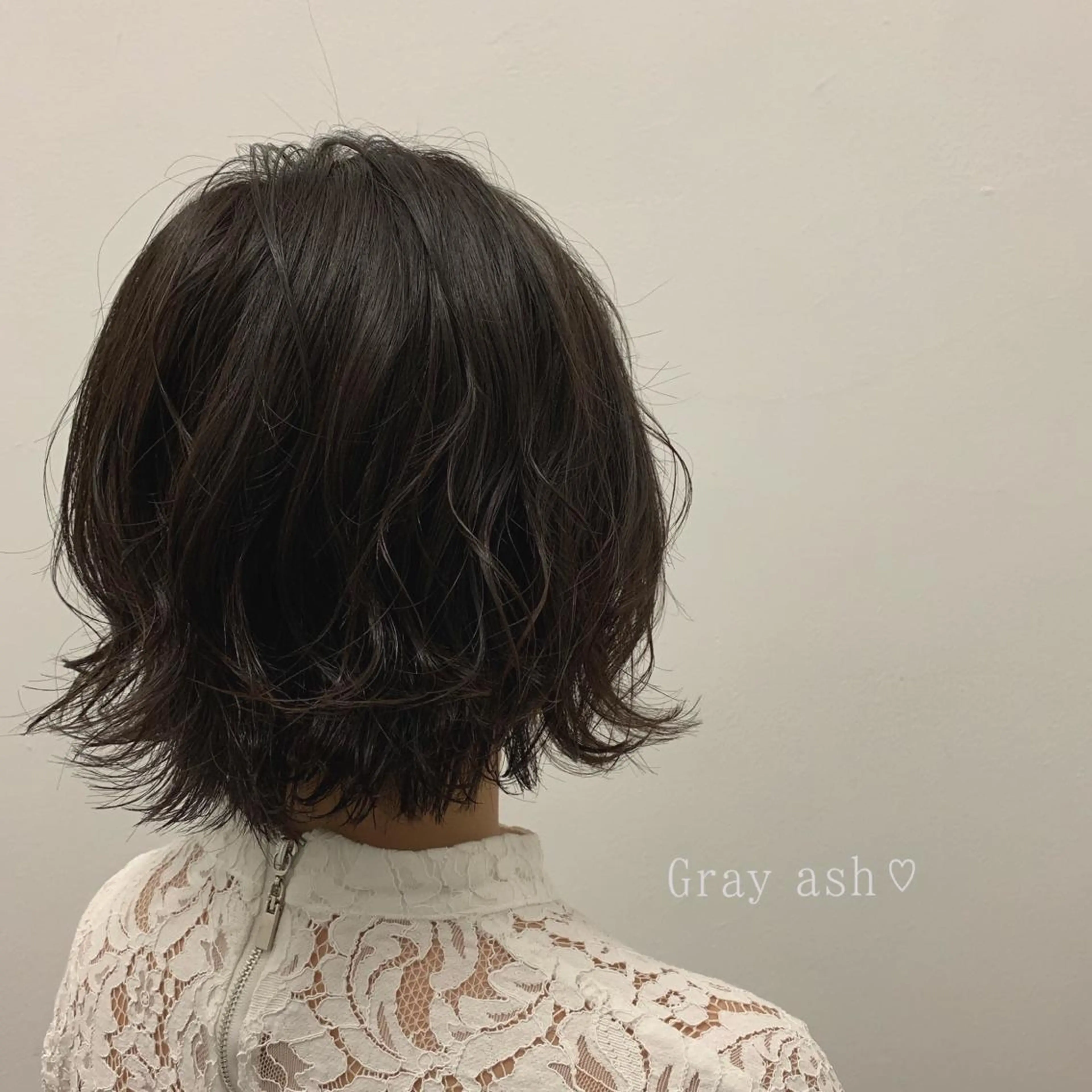 ショート カラー パーマ ボブ stylist/ボブ ことの/韓国レイヤーのヘアスタイル