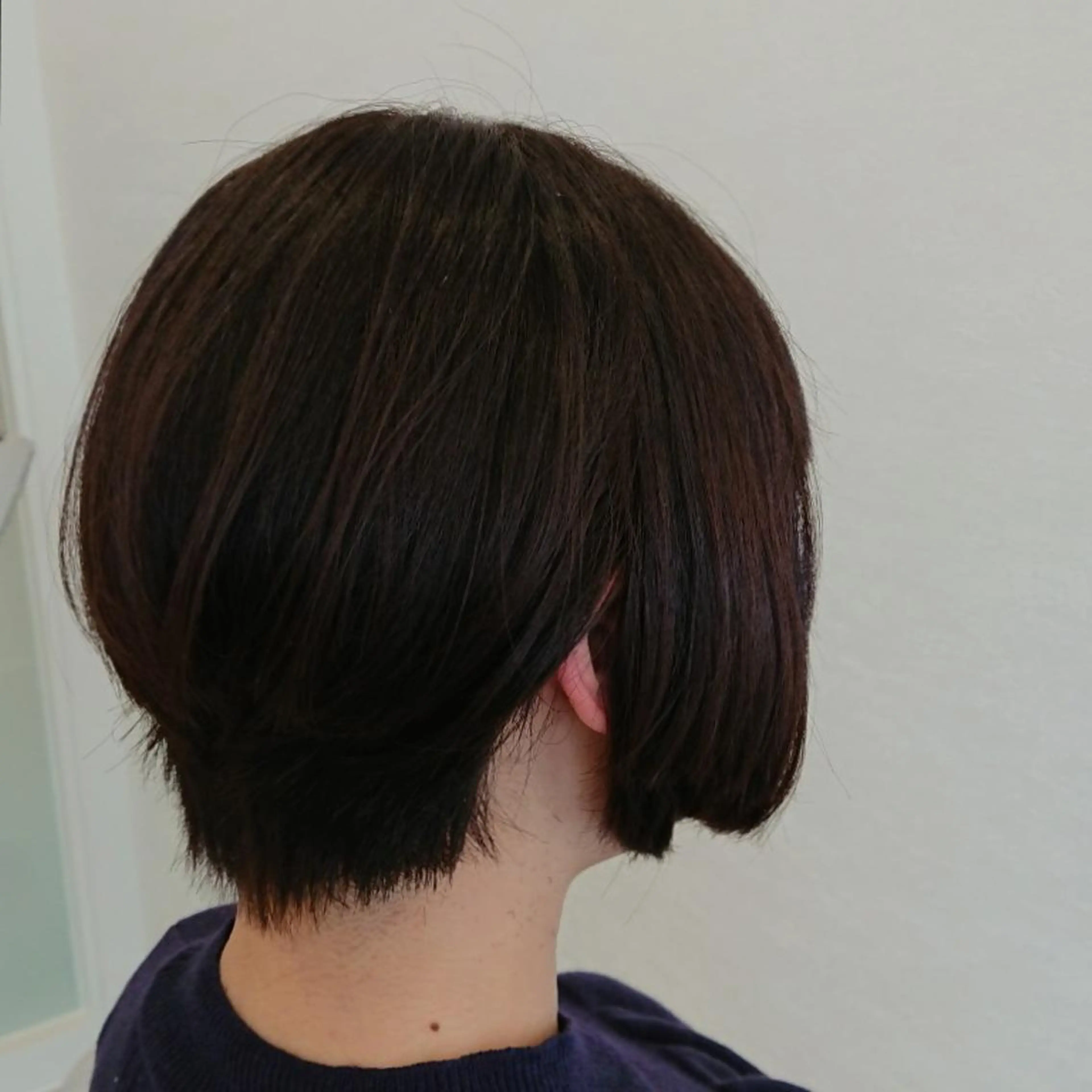 ショート ショートボブ ボブ ショートヘア 坂上 晴日のヘアスタイル