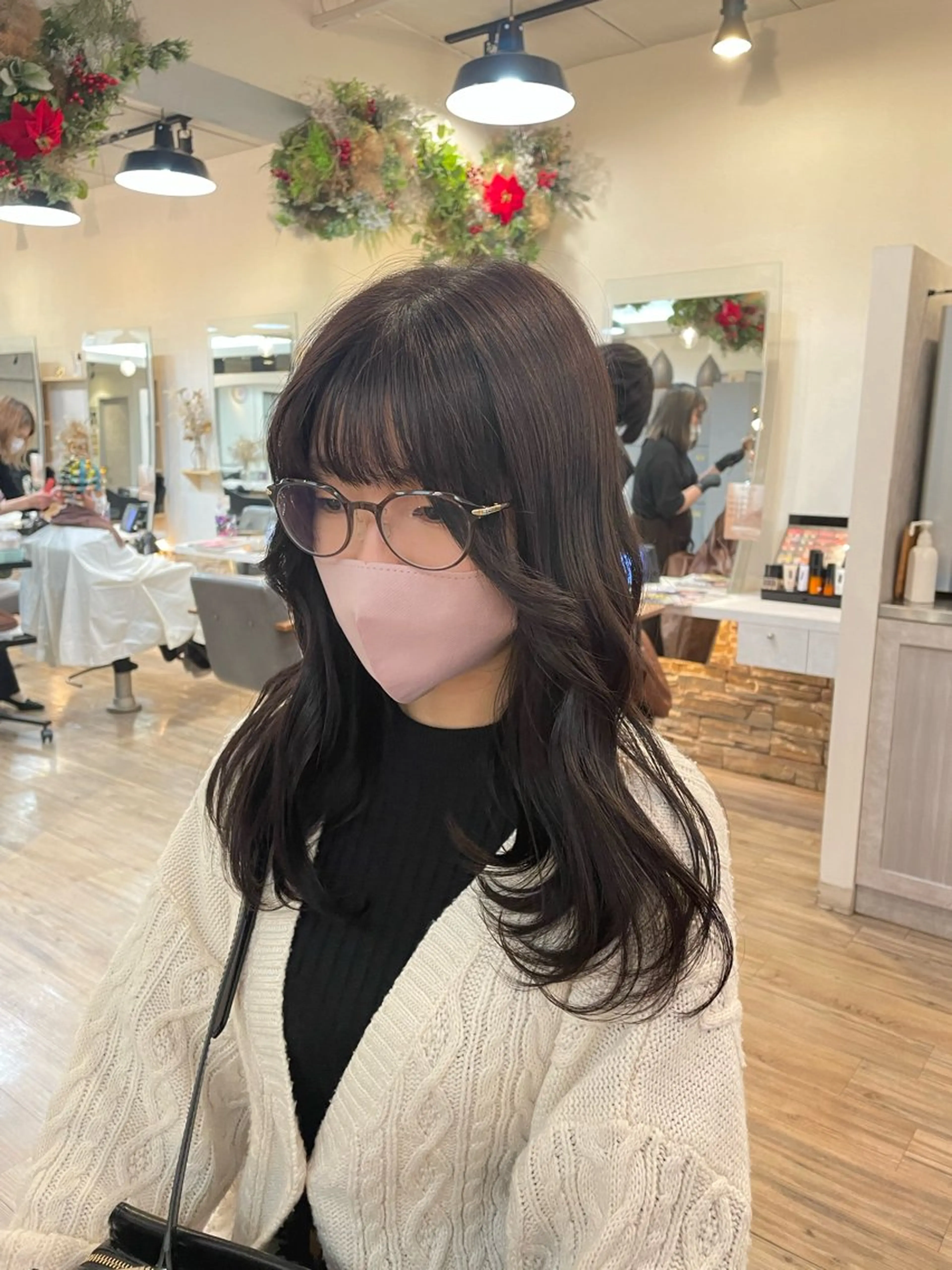 ヘアアレンジ ヘアセット VISAGE ba.sk 金子詩帆のヘアスタイル