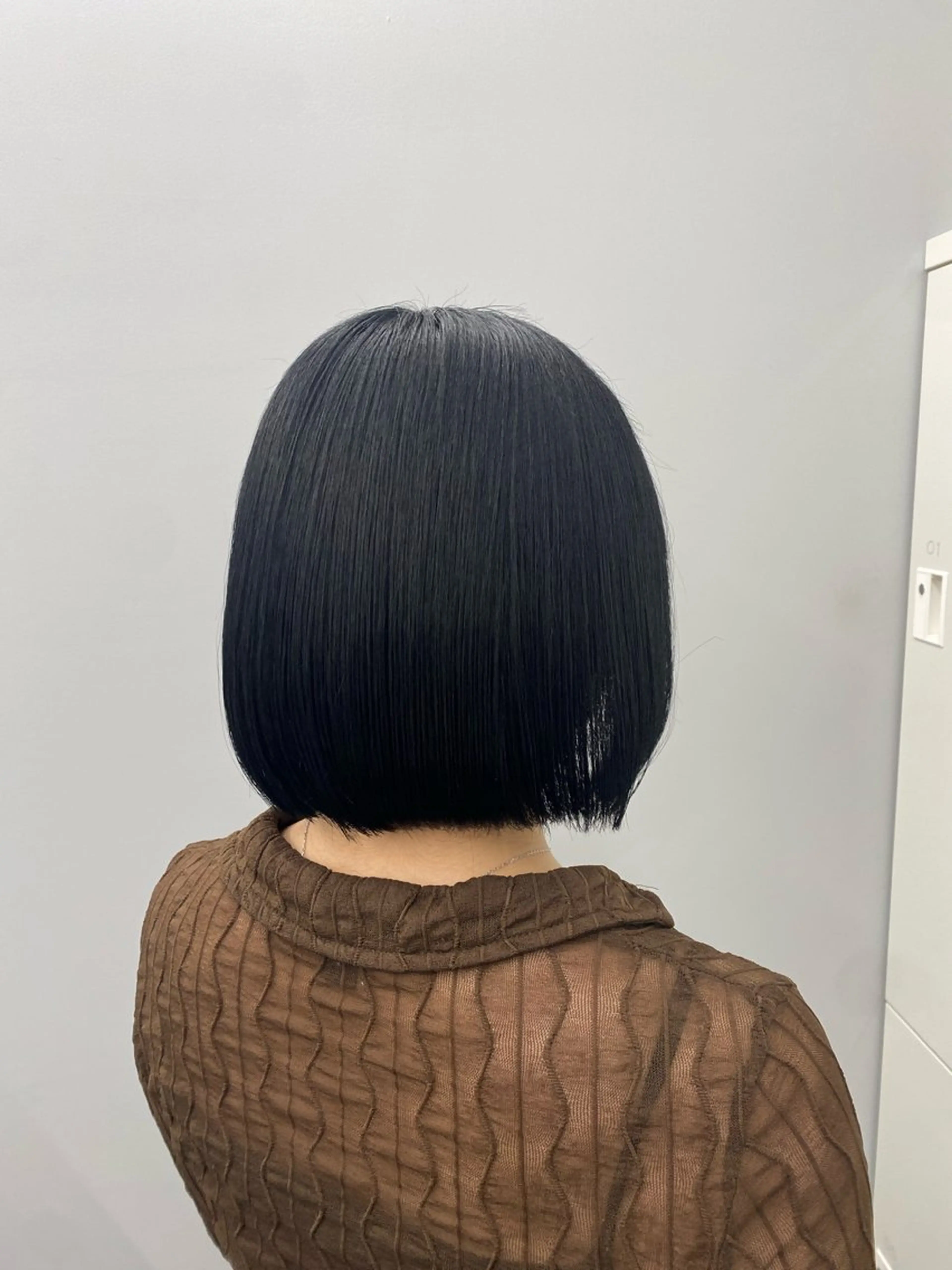 📣就活生・実習生応援📣暗染めカラー🖤の写真