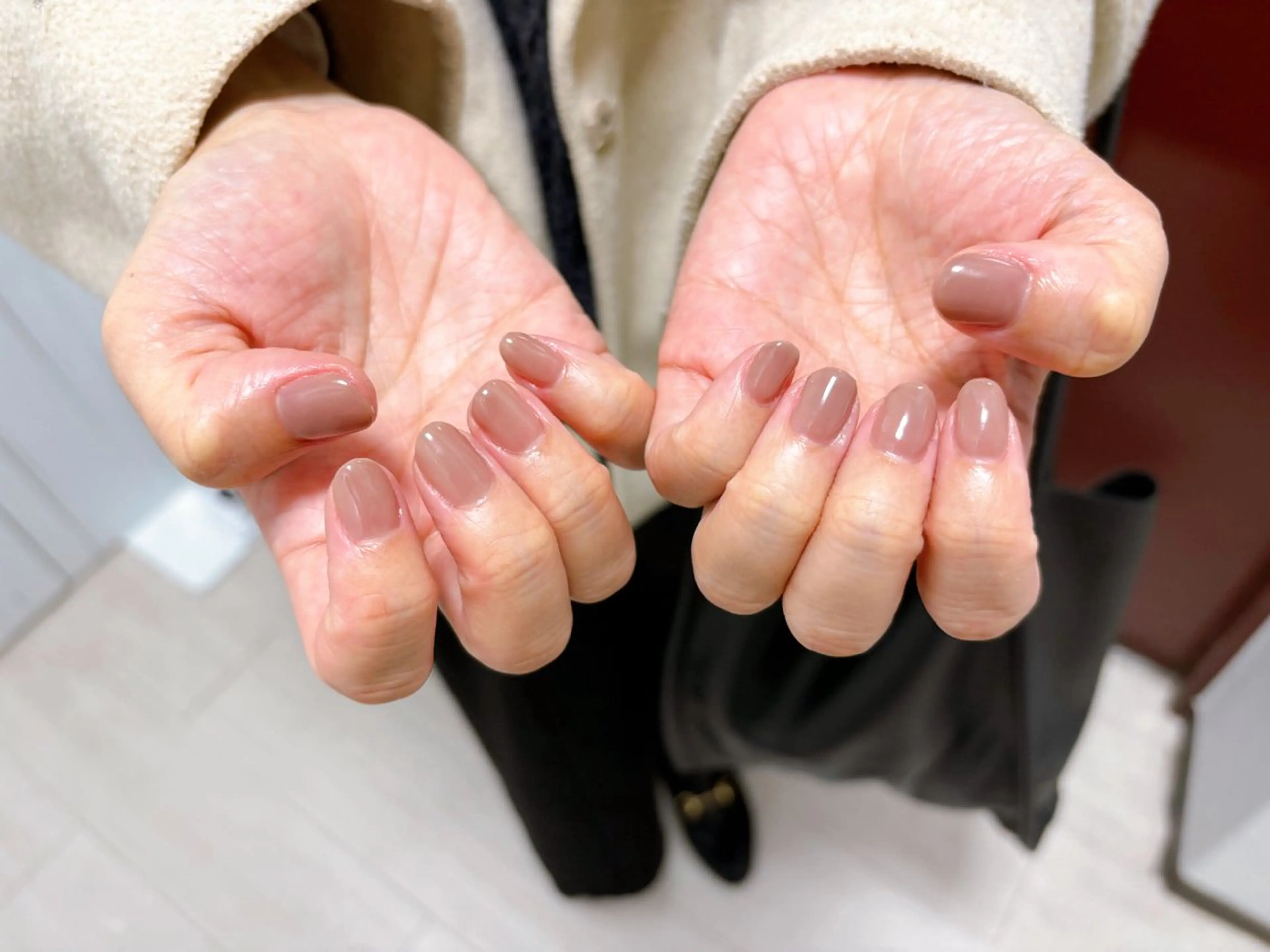 【HAND】ワンカラーまたはマグネットネイル￥6600→￥3900「オフなし」の写真