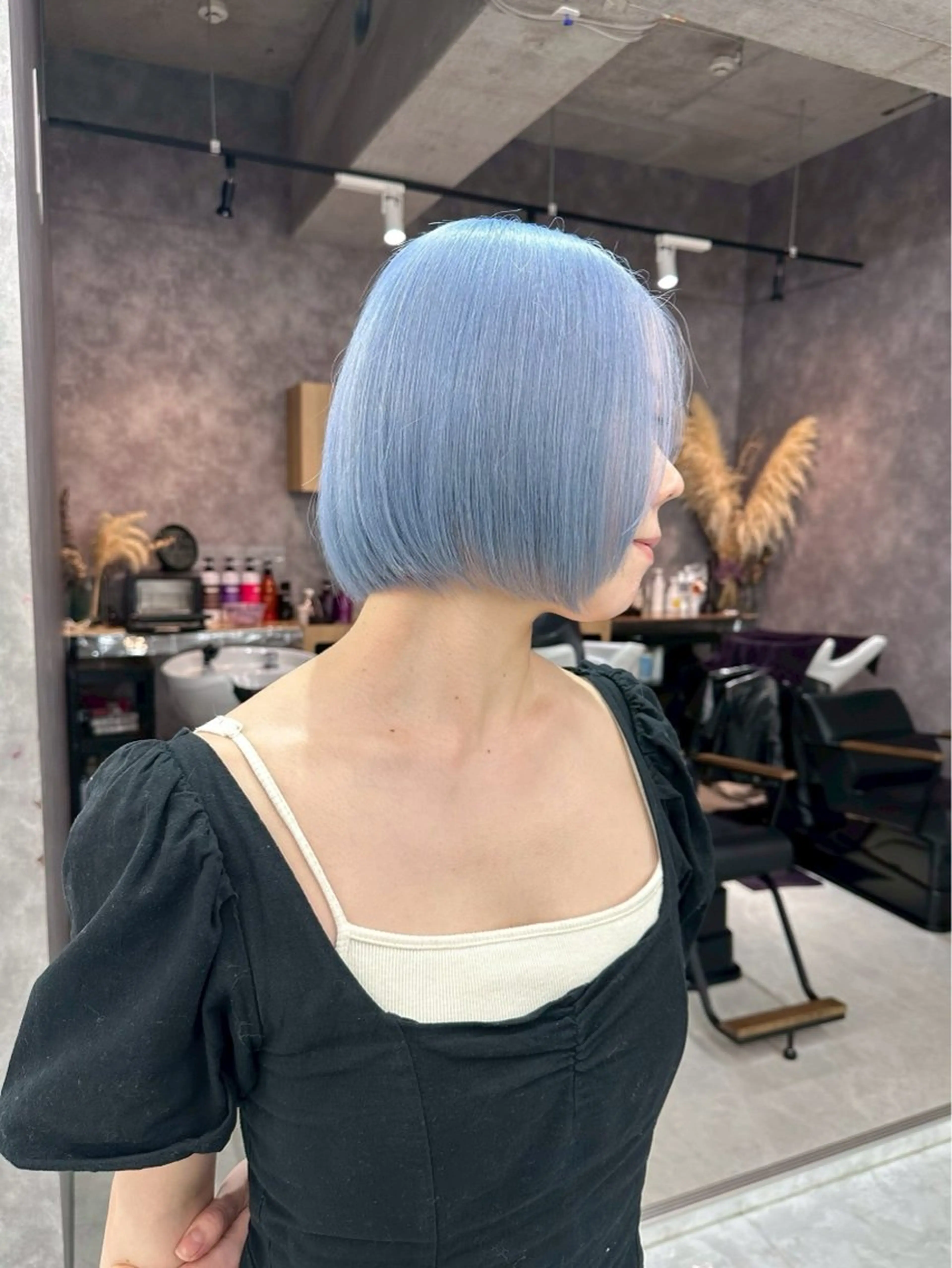 カラー ⭐️ハイトーン⭐️ 💕SAKURA💕のヘアスタイル