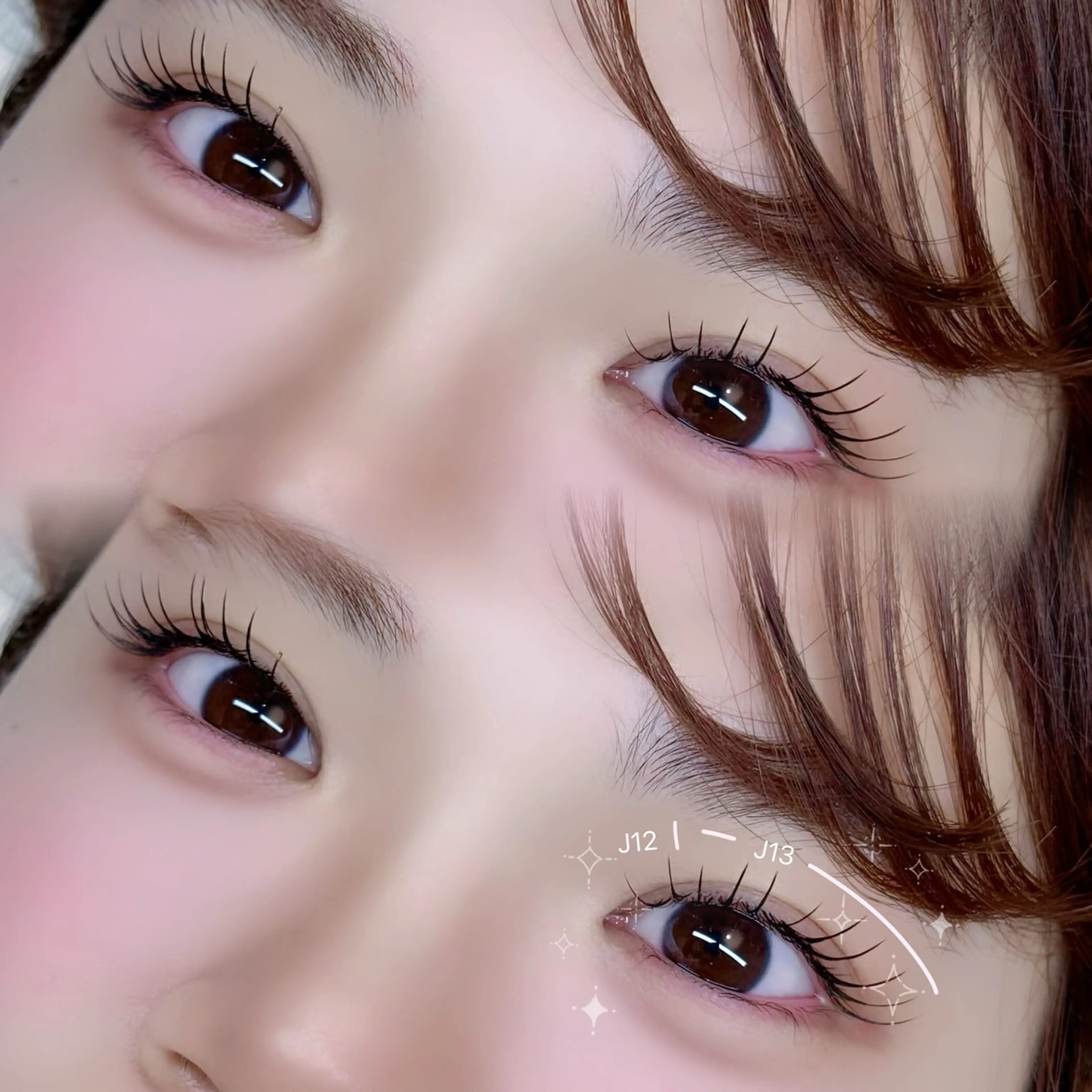 マツエク・マツパ フラットラッシュ Luxiel eye博多店所属・LuXiel mana🦙のマツエク・マツパデザイン