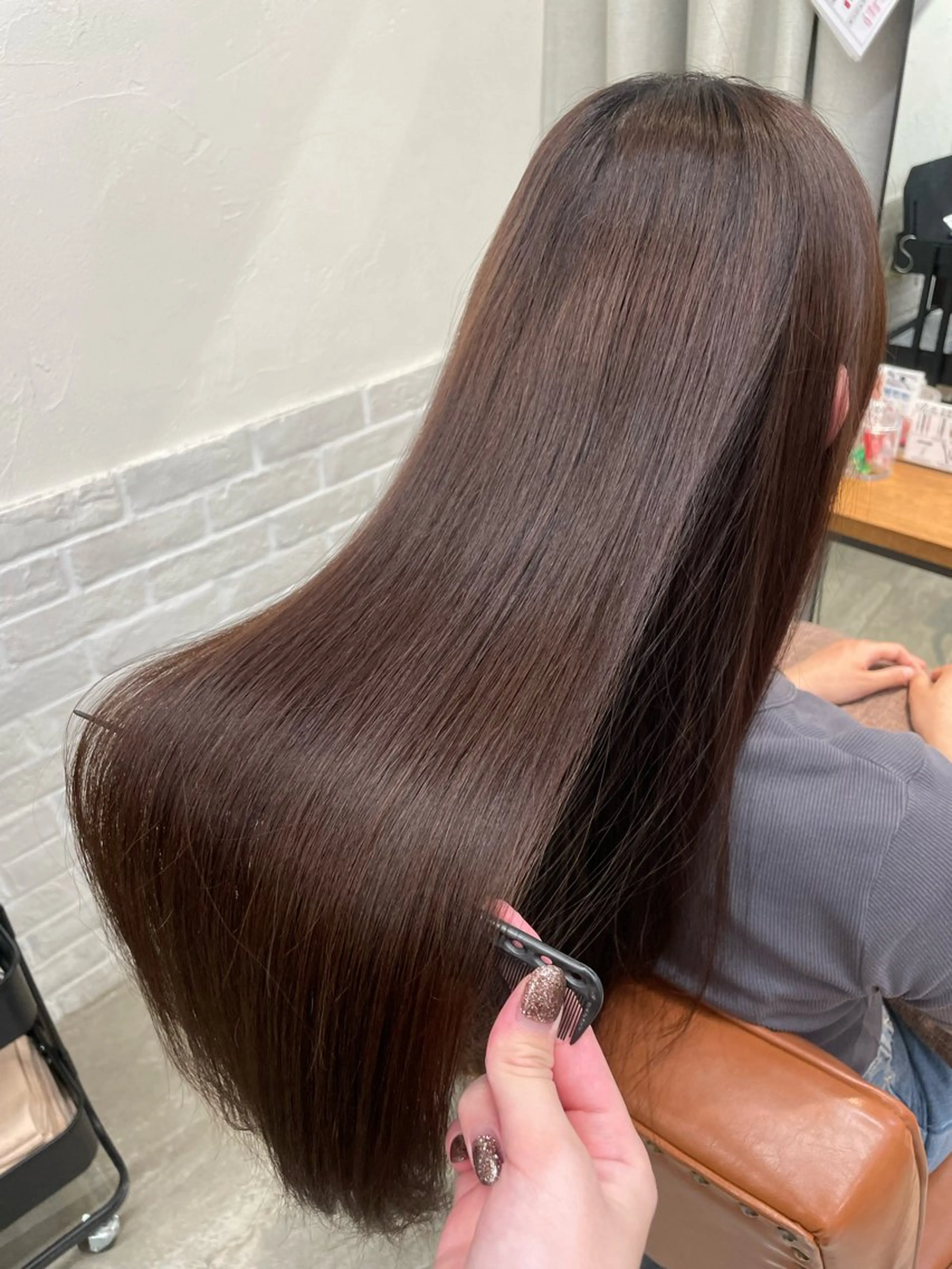ロング 髪質改善🤍艶カラー ゆいのヘアスタイル