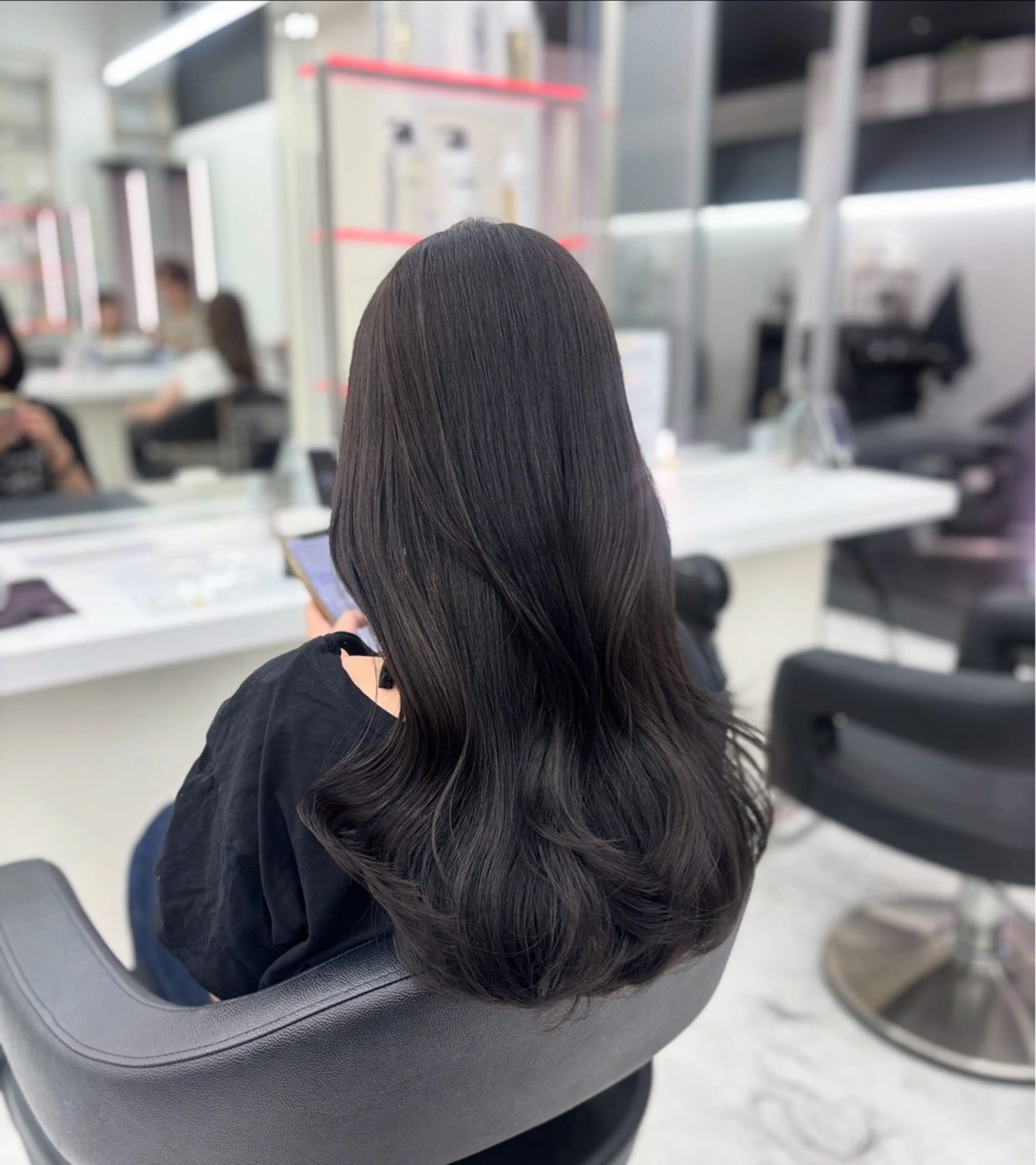 ロング カラー カット ヘアカラー 🤍レイヤー/顔周り 暖色hirari🤍のヘアスタイル