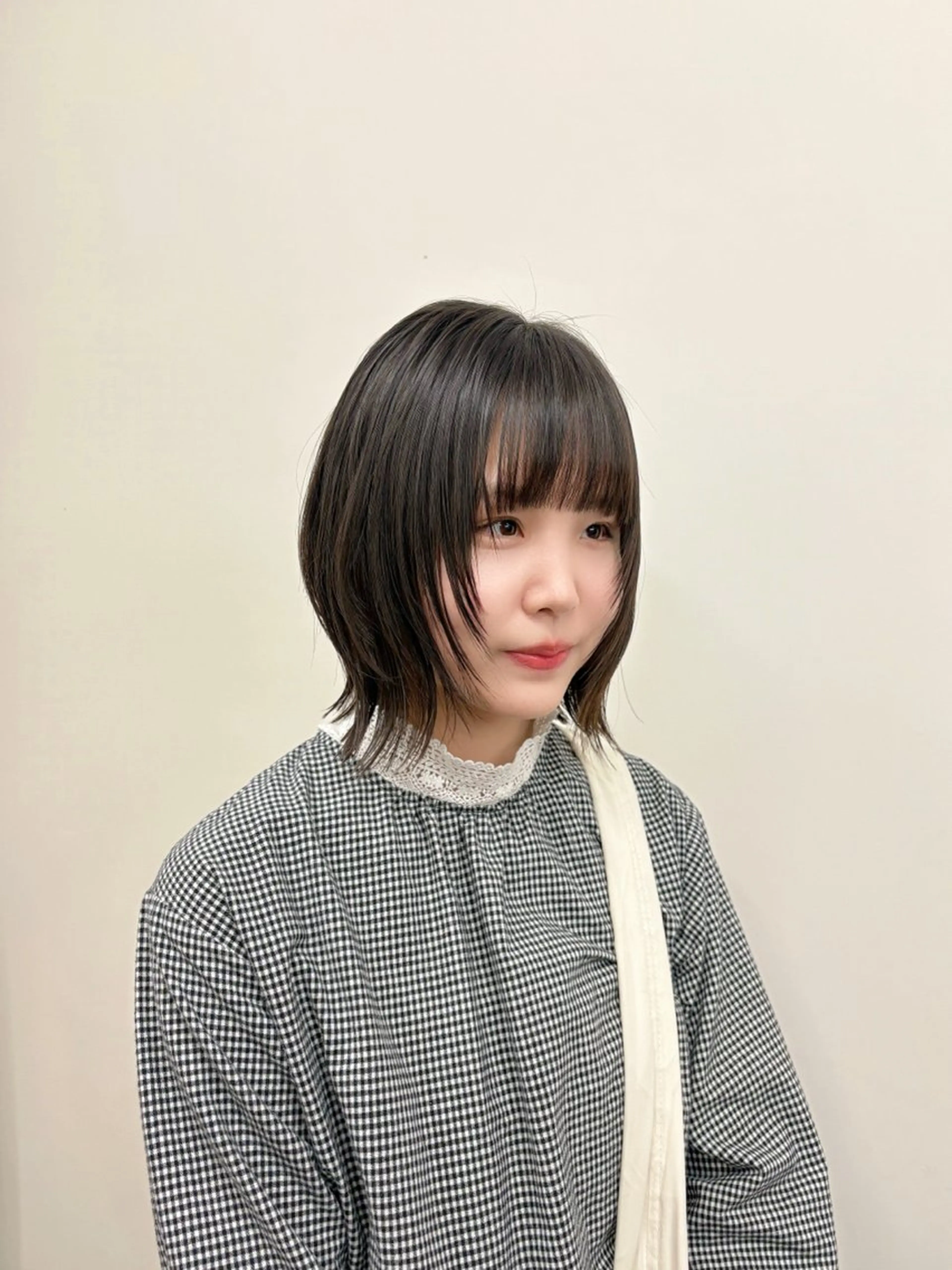 ミディアム ボブレイヤー ボブ レイヤーカット SiSTA 自由が丘所属・自由ヶ丘 ボブ/レイヤーのヘアスタイル