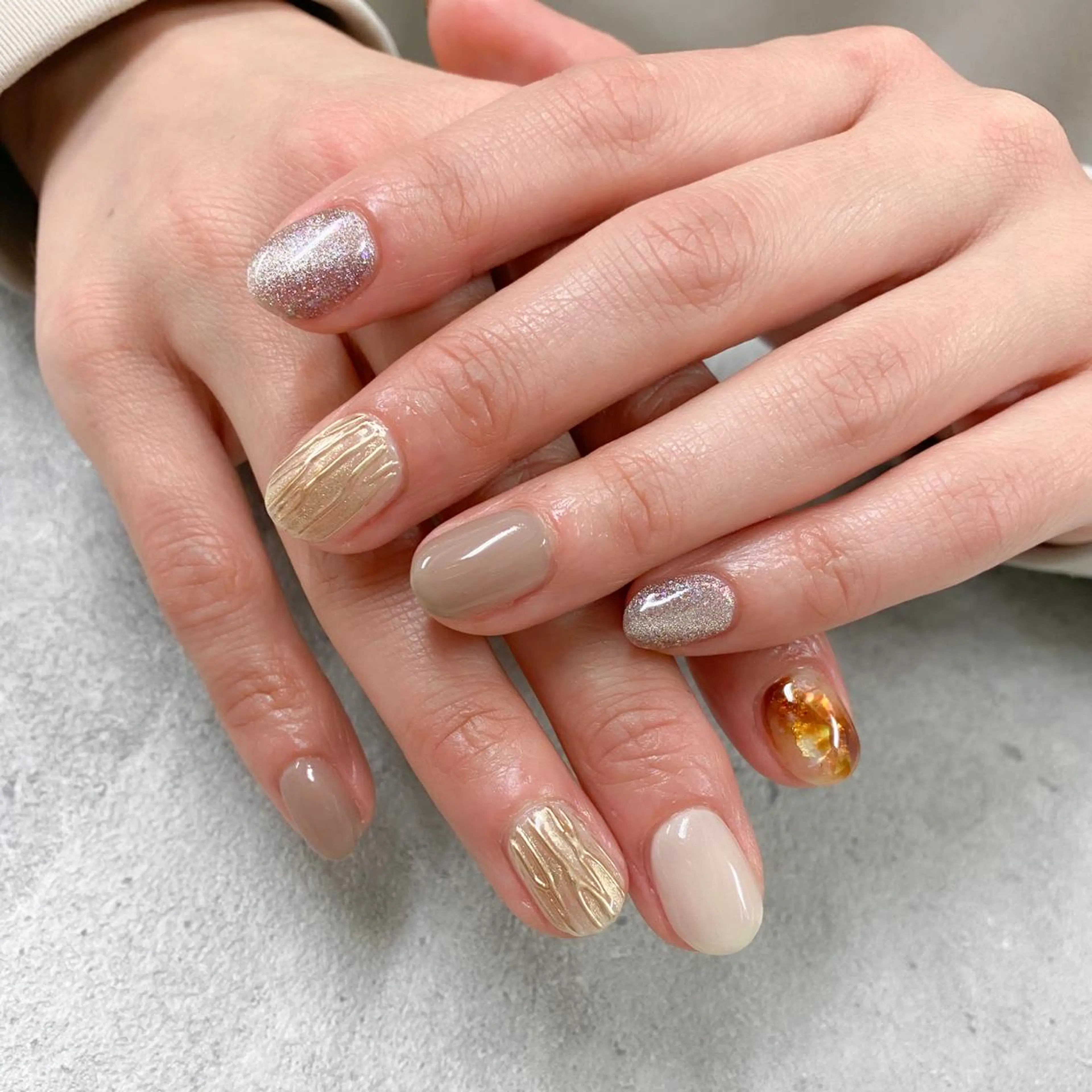 ネイル ハンドネイル 黒沢 直子のネイルデザイン