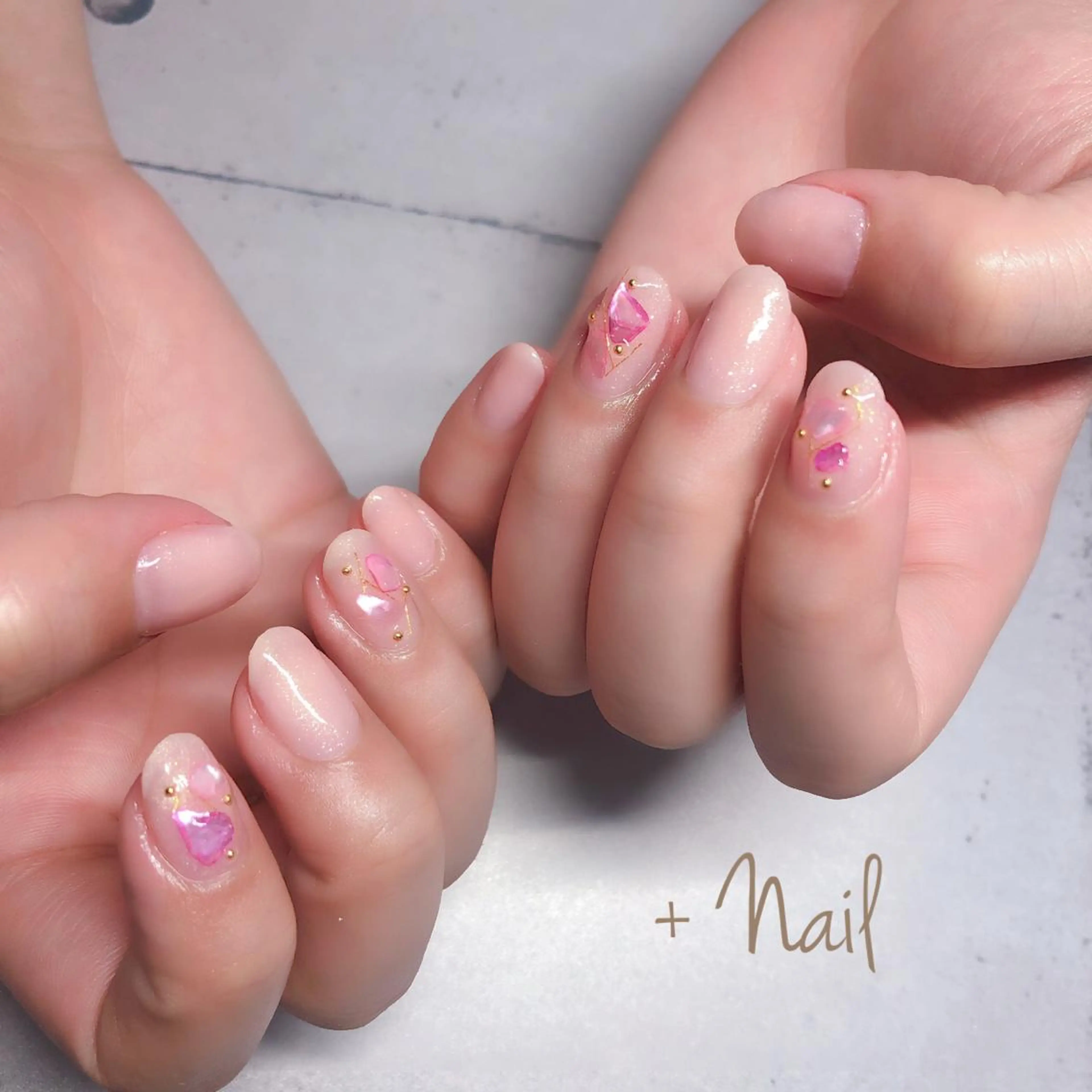 ネイル Aim* 深爪・自爪育成専門店のネイルデザイン