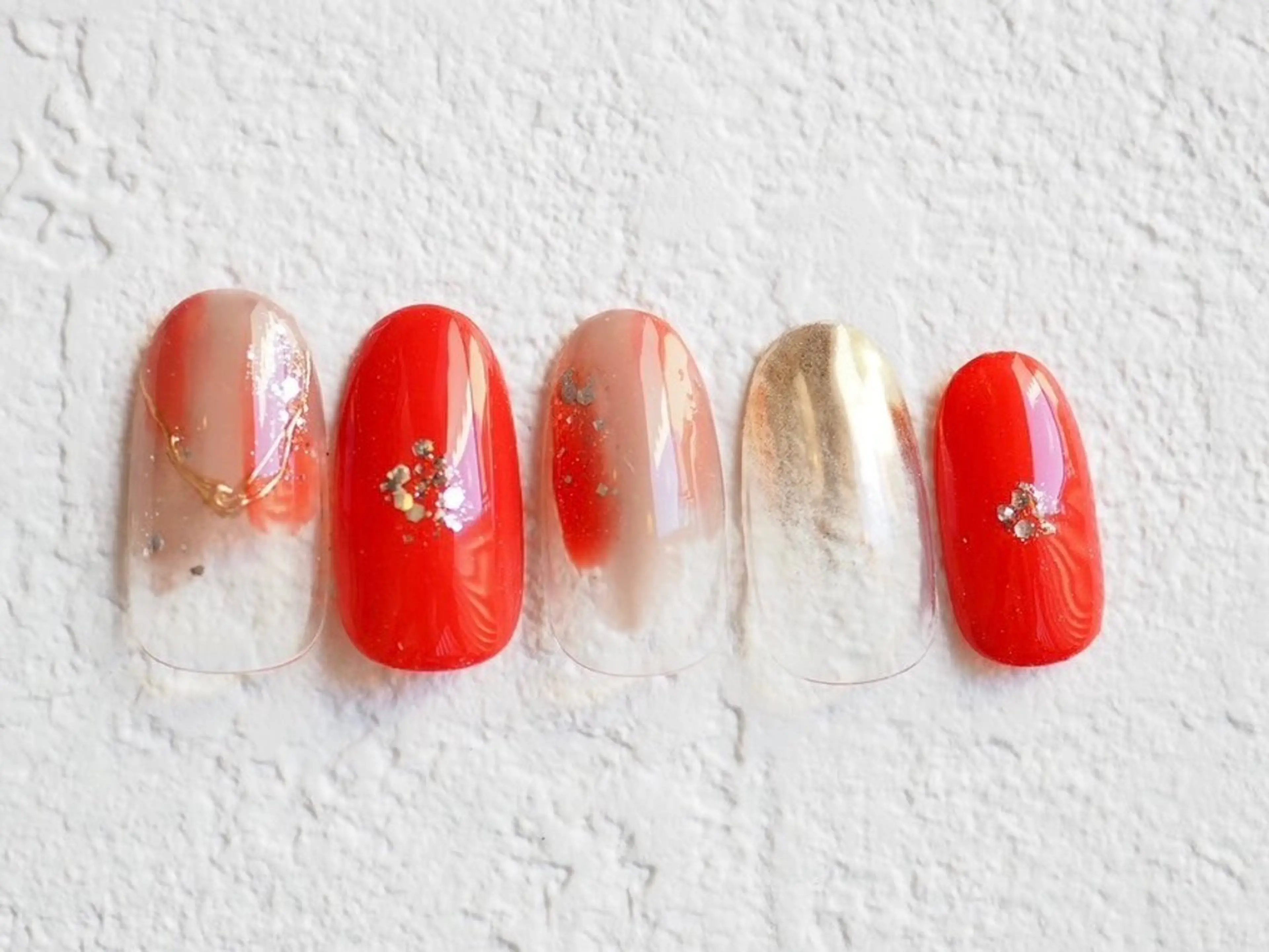 ネイル ハンドネイル トップネイリスト Ribbon立川店のネイルデザイン