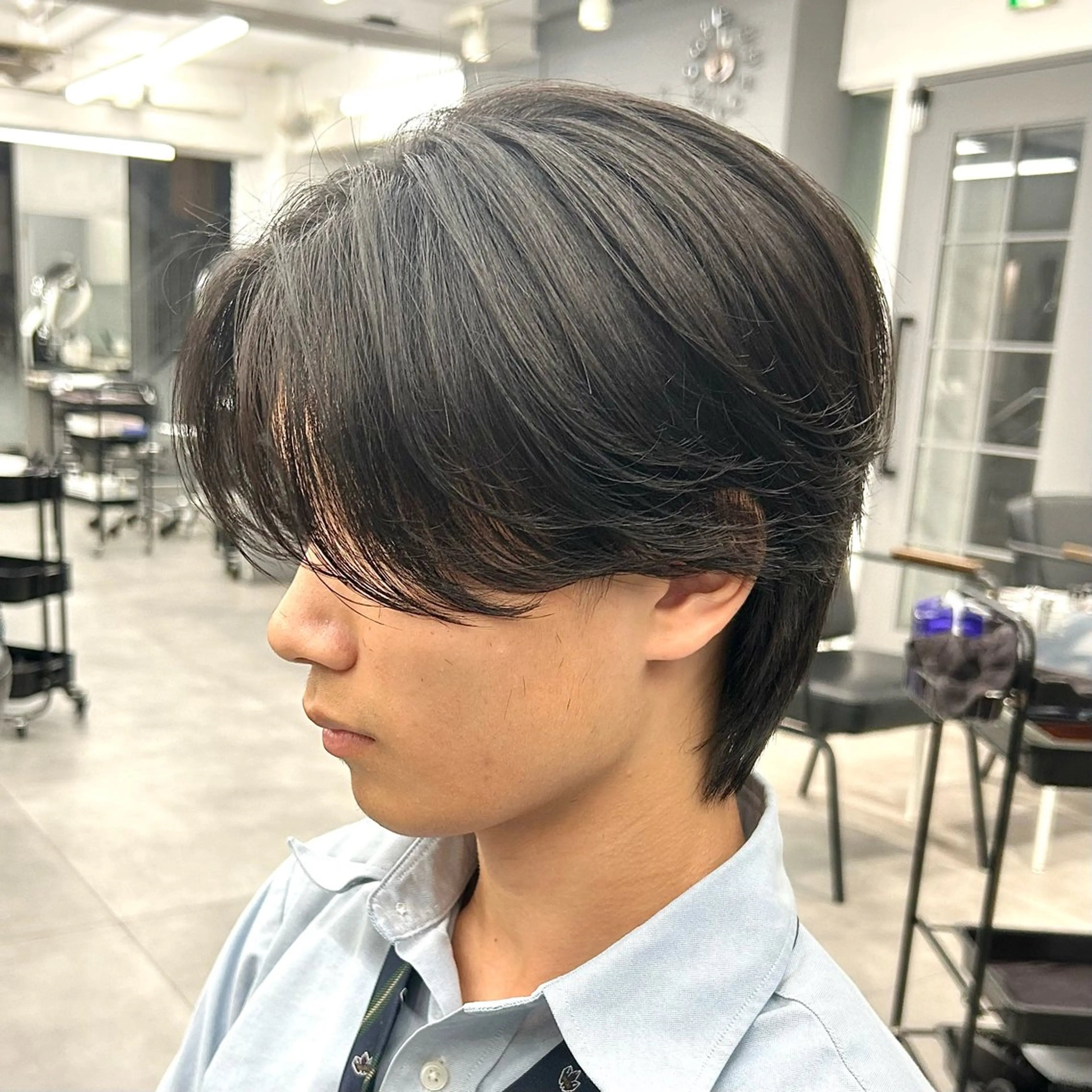 パーマ メンズ カット 縮毛矯正 トリートメント 韓国ヘア🇰🇷 メンズパーマ/つかさのヘアスタイル