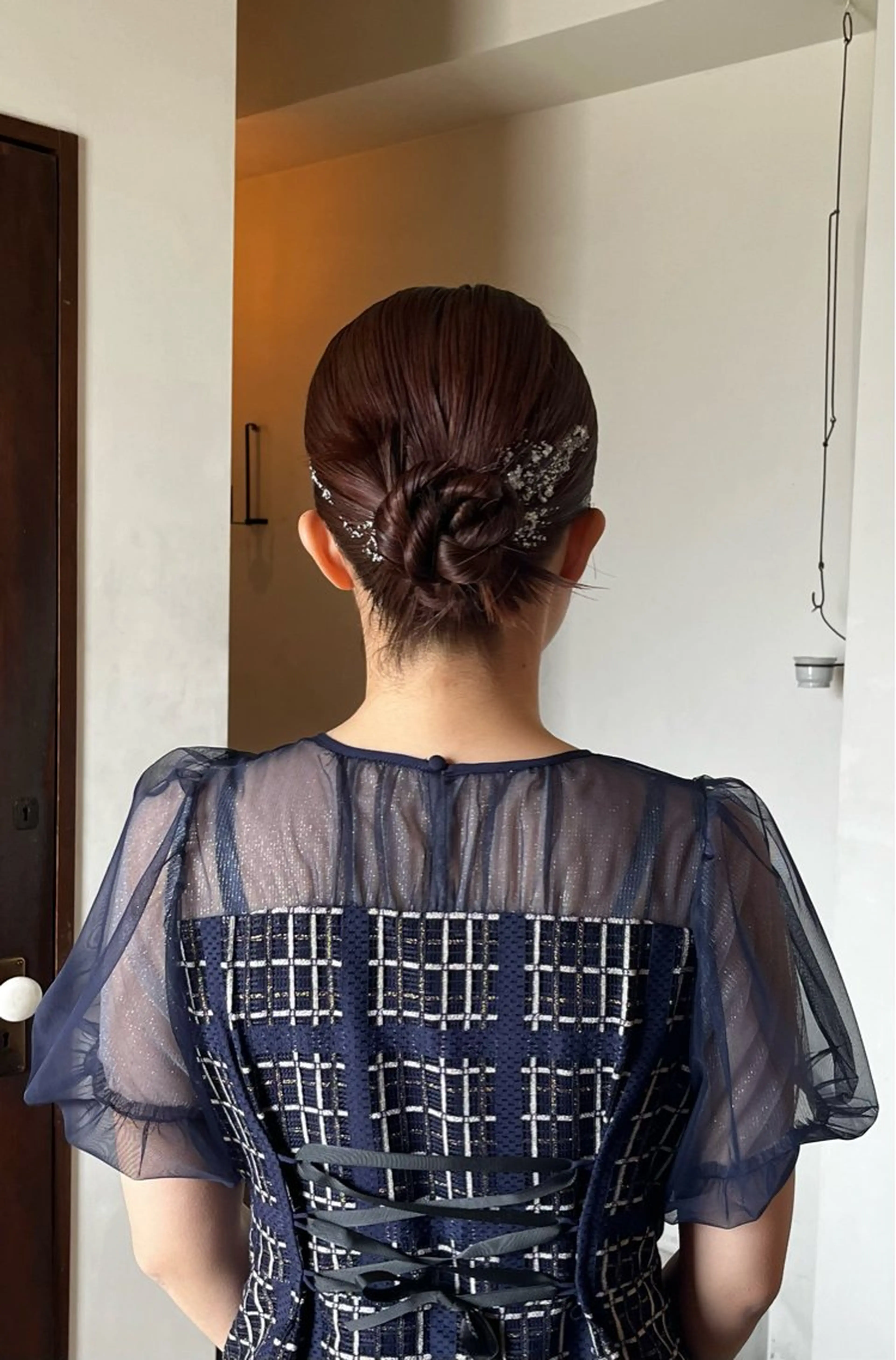 セミロング カラー カット ヘアカラー トリートメント room3 なおこのヘアスタイル