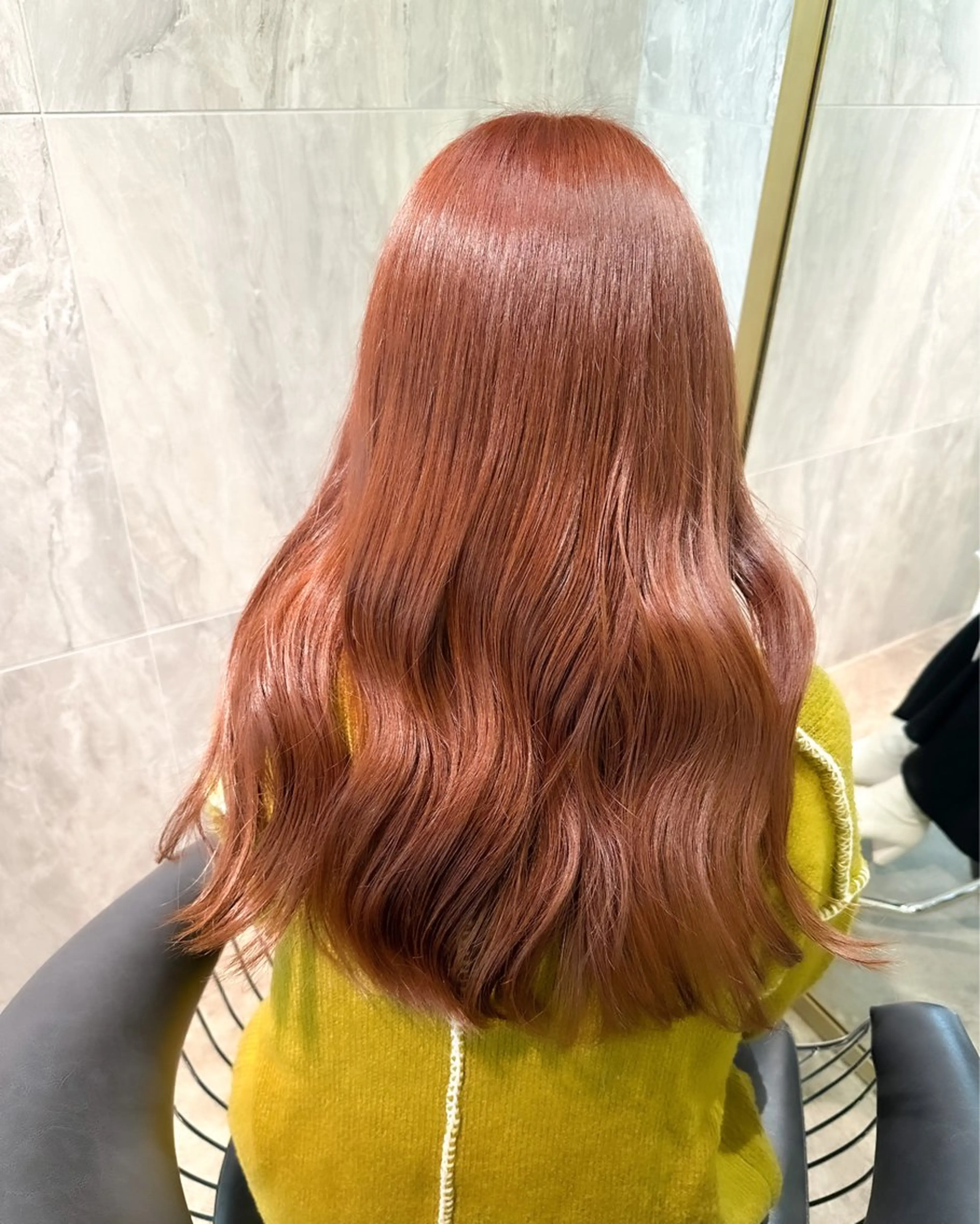 ロング カラー ヘアアレンジ カット ヘアカラー トリートメント ヘアセット 🧡ono🧡暖色/ 切りっぱなしボブ🧡のヘアスタイル