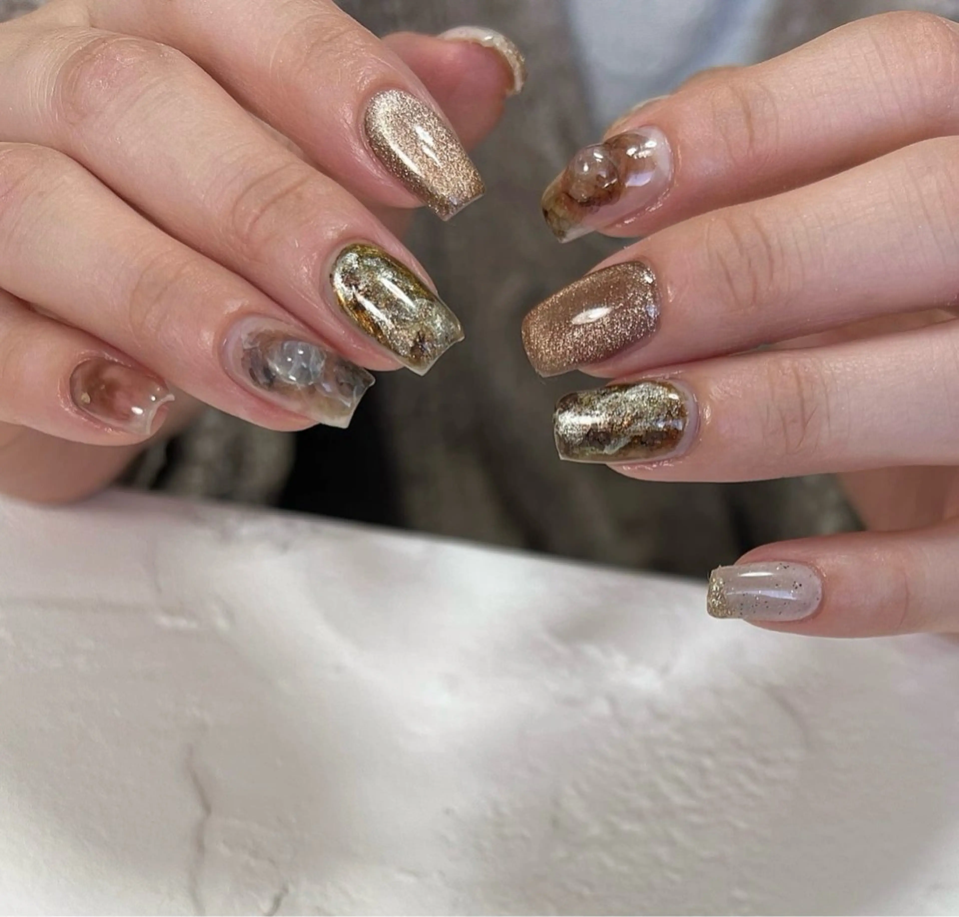 ネイル フットネイル ハンドケア nail salon una.のネイルデザイン