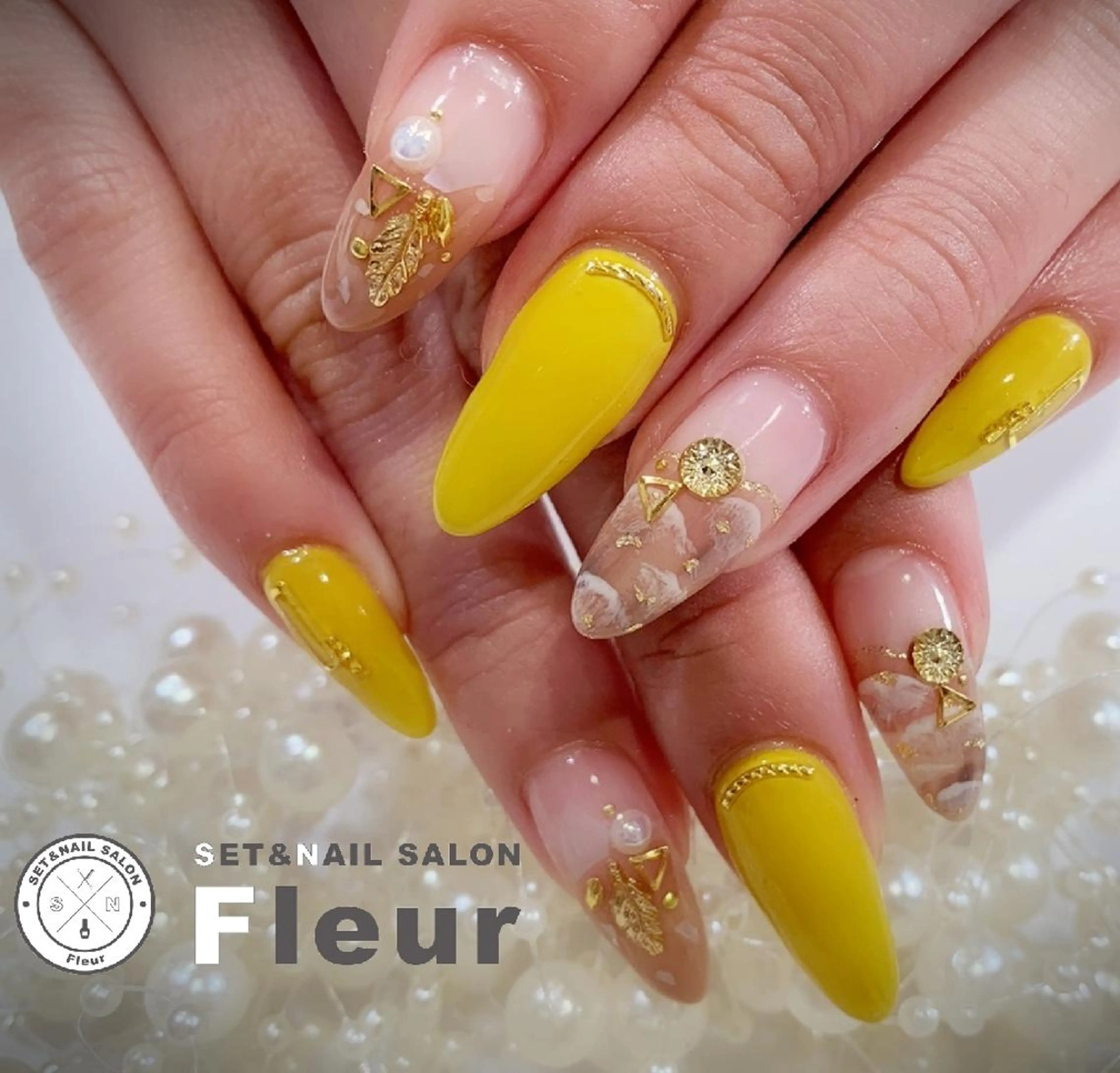 ネイル nail&eye ♡Fleur♡のネイルデザイン