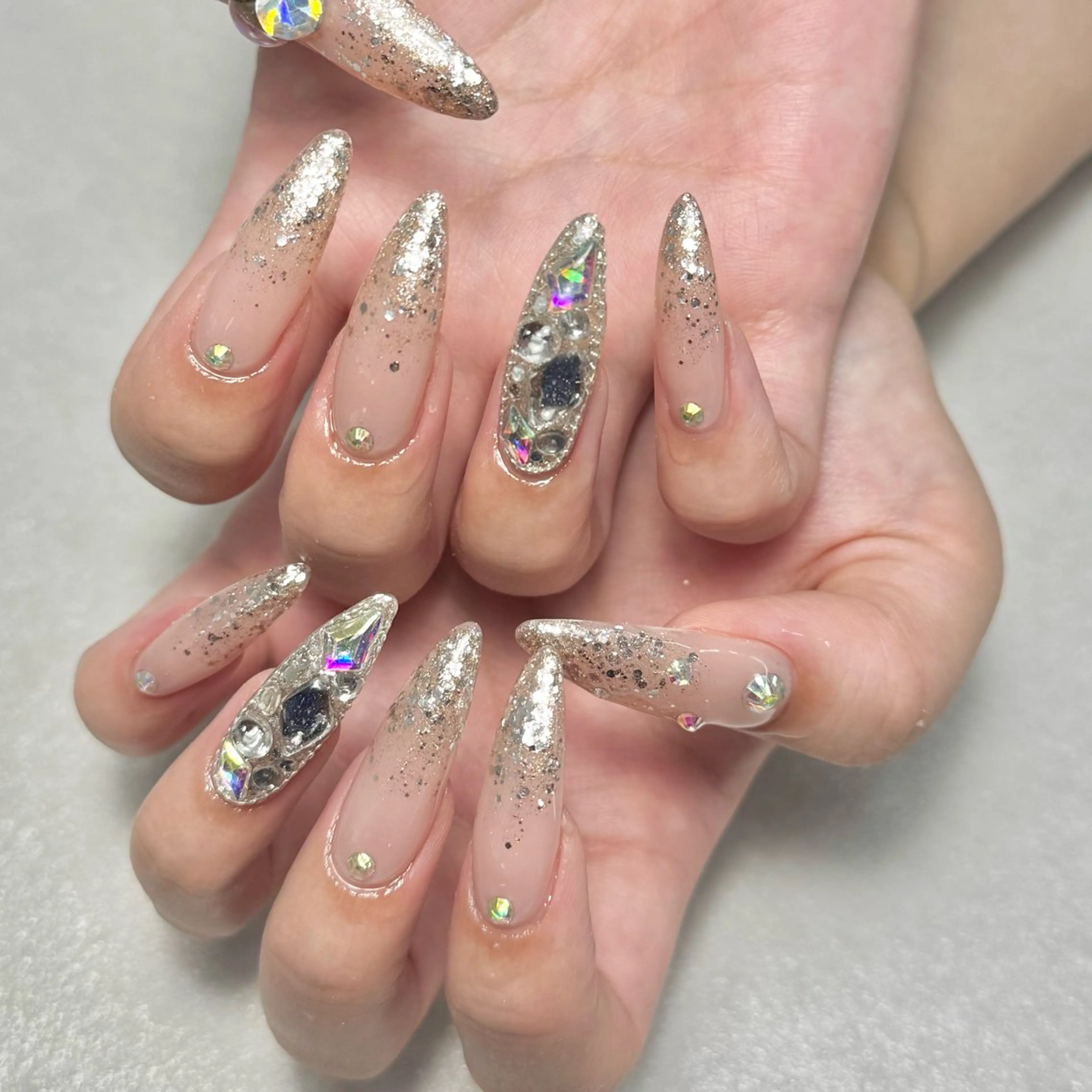 ✨オフ込み✨【LA発】アプレ10本長さだしアートコース💅🏻🎨の写真