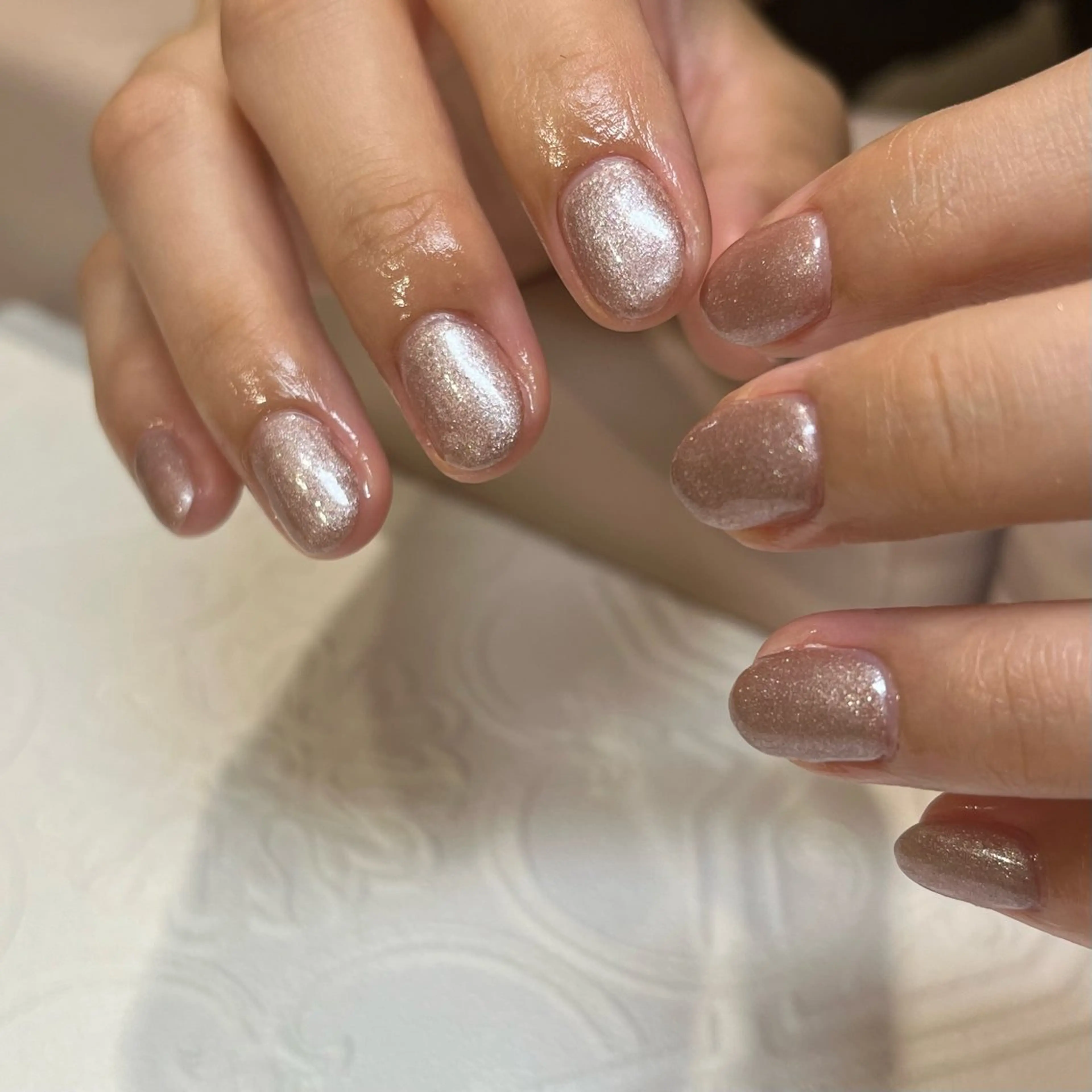 ネイル ハンドネイル 𝗿𝗶𝗰𝗼 ˎˊ˗のネイルデザイン