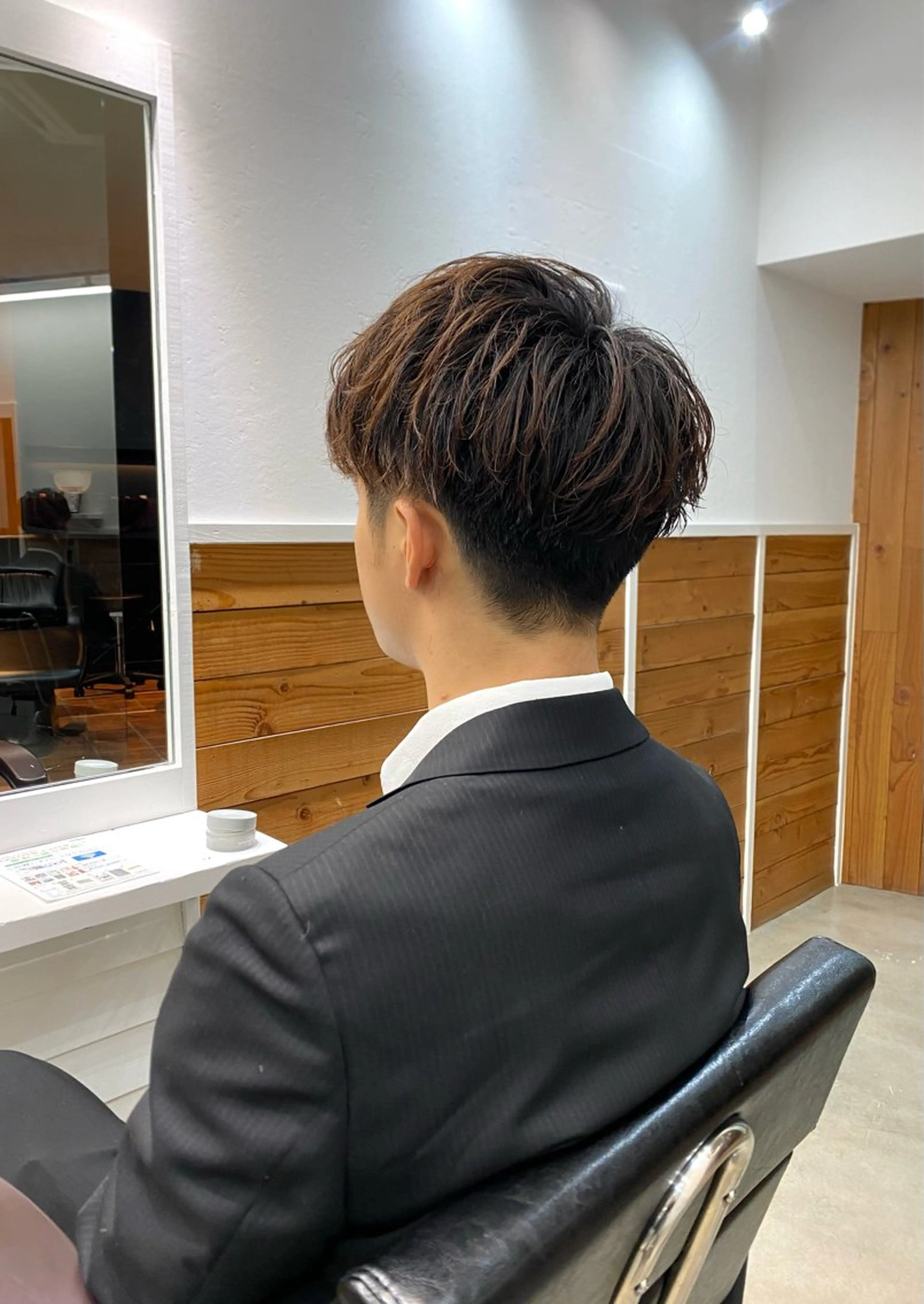 ショート メンズ マッシュ 似合わせカット 🤎カット/ブリーチ /縮毛矯正/大宮🤎のヘアスタイル