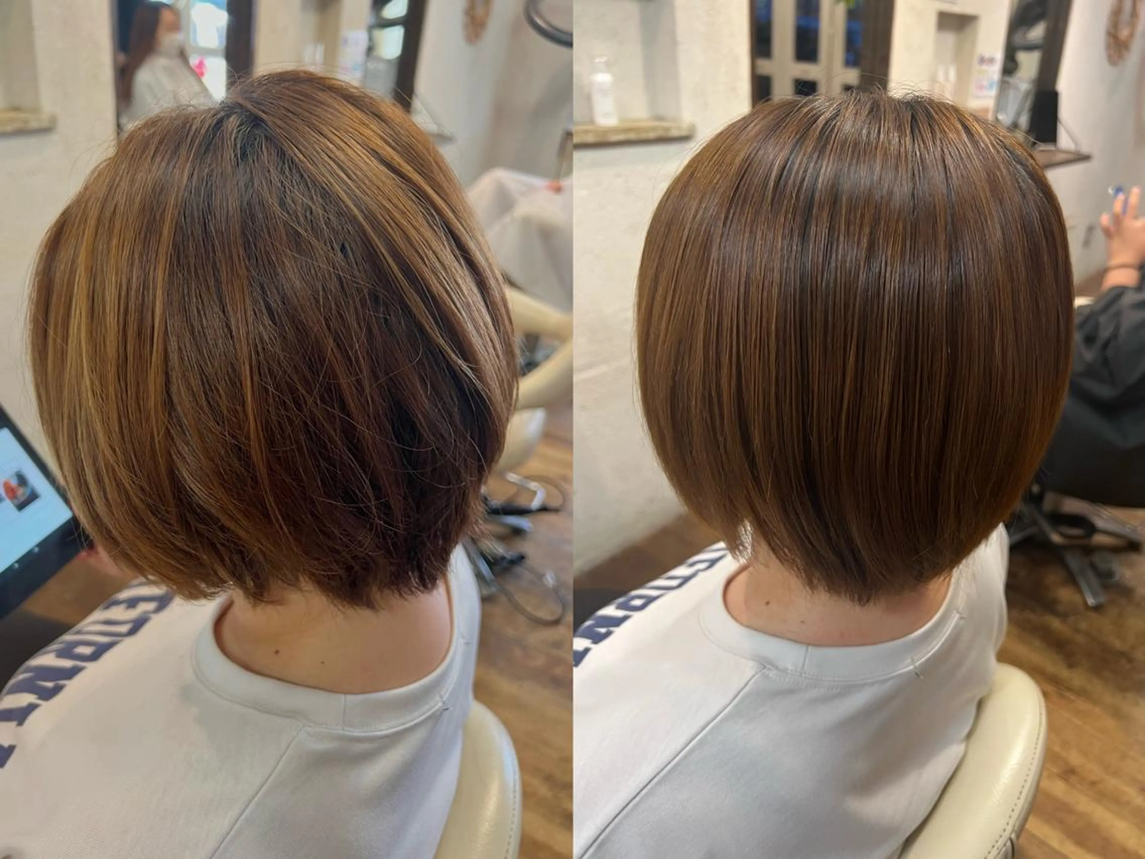 ミディアム ミディアムパーマ 中宗 哲平のヘアスタイル