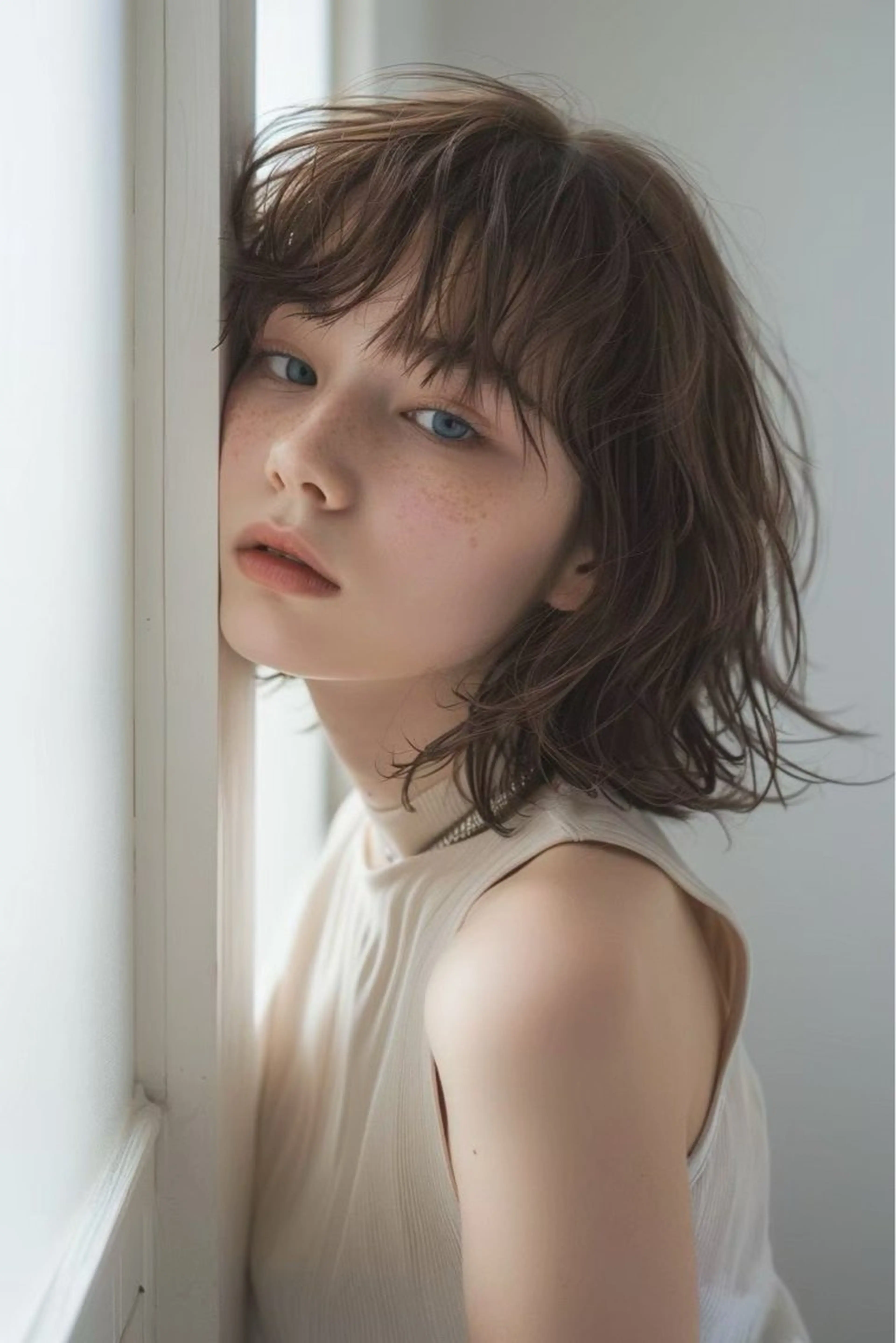 ショート カラー lana hair 新宿/髪質改善/韓国のヘアスタイル