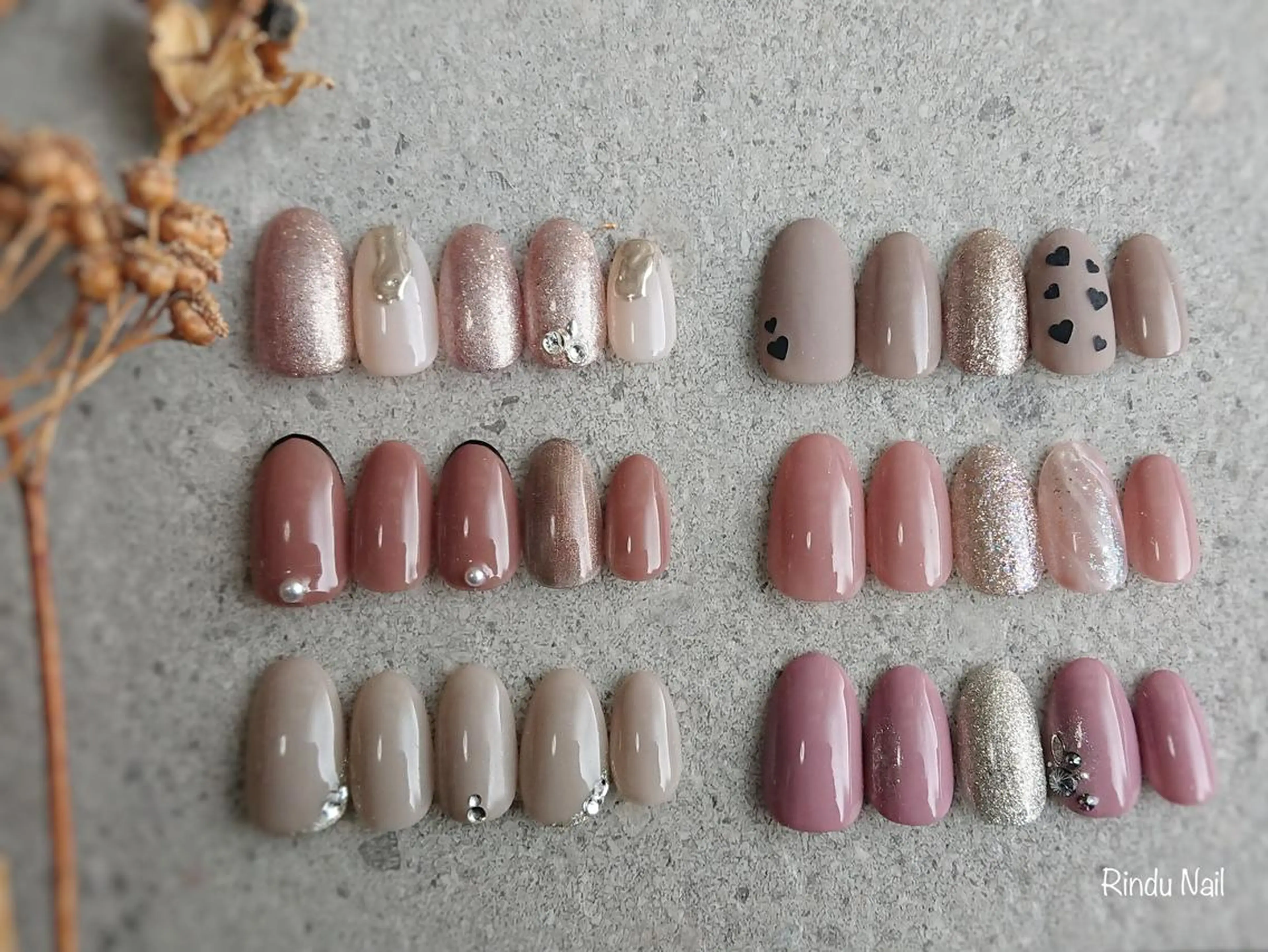 ネイル ハンドネイル Rindu Nail 名駅miniのネイルデザイン