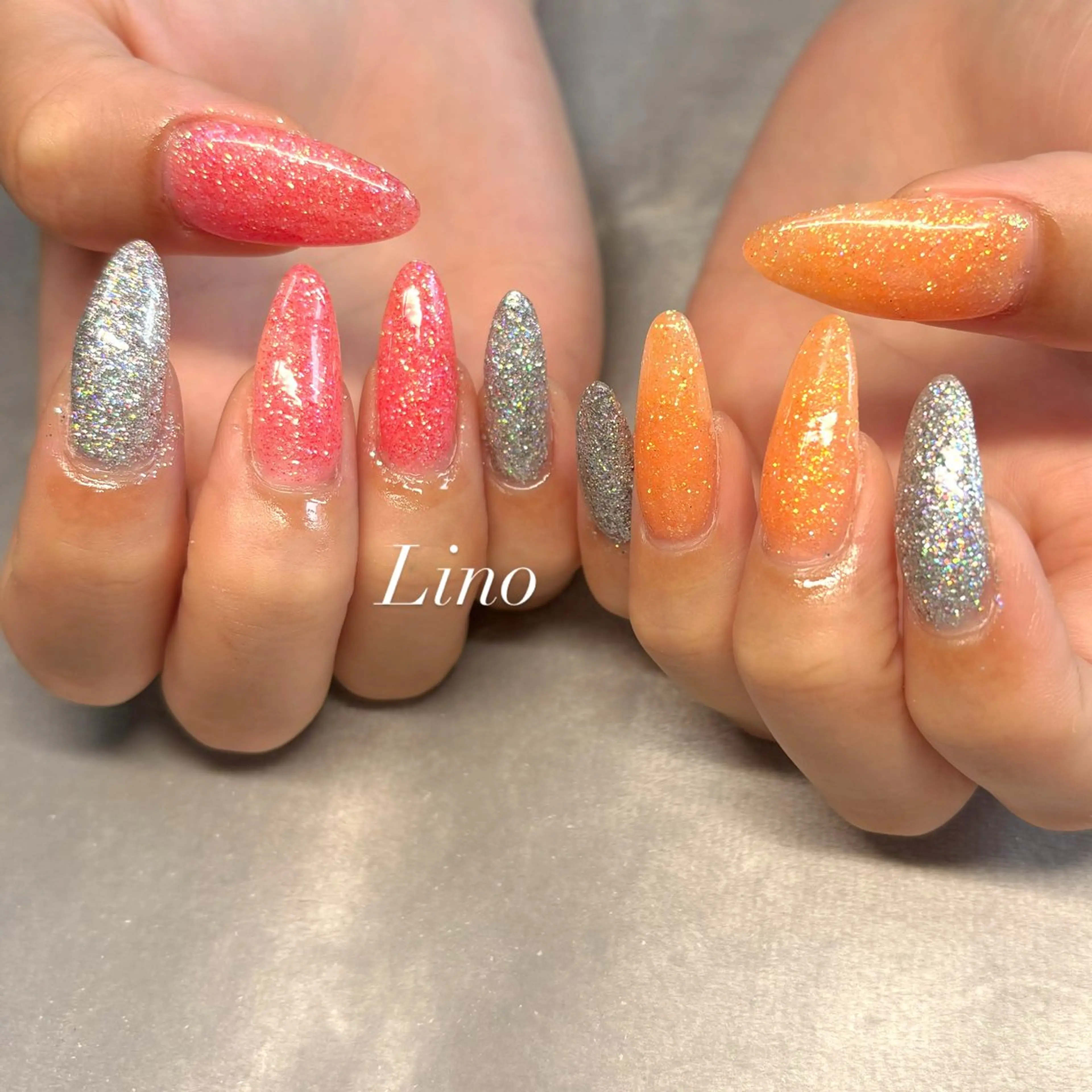 ネイル ハンドネイル ネイルサロンLino所属・Shibata Mamiのネイルデザイン