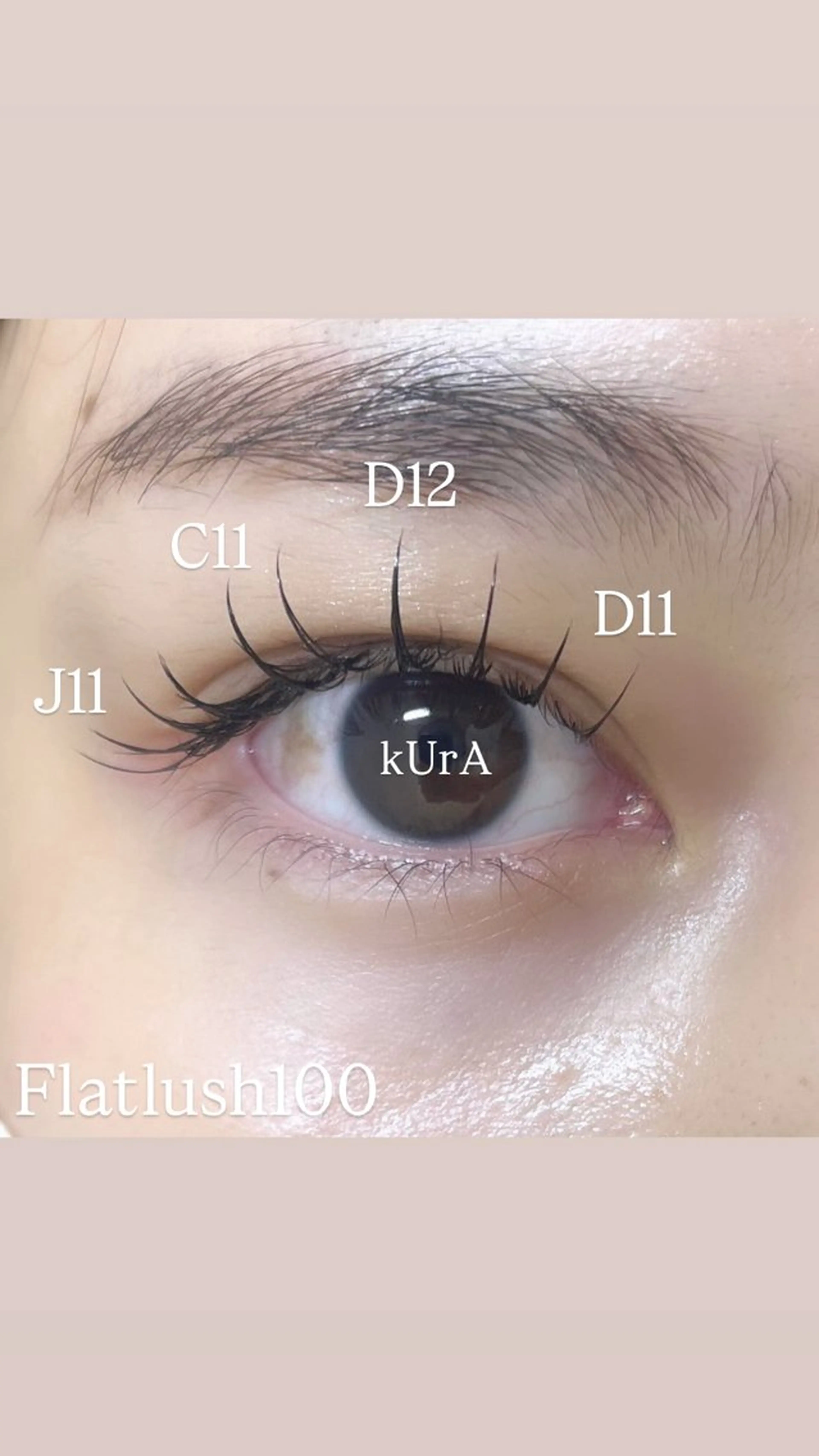 マツエク・マツパ マツエク GO TODAY SHAiRE SALON 　Vellmie吉祥寺店所属・eyelist🫧 倉本のマツエク・マツパデザイン