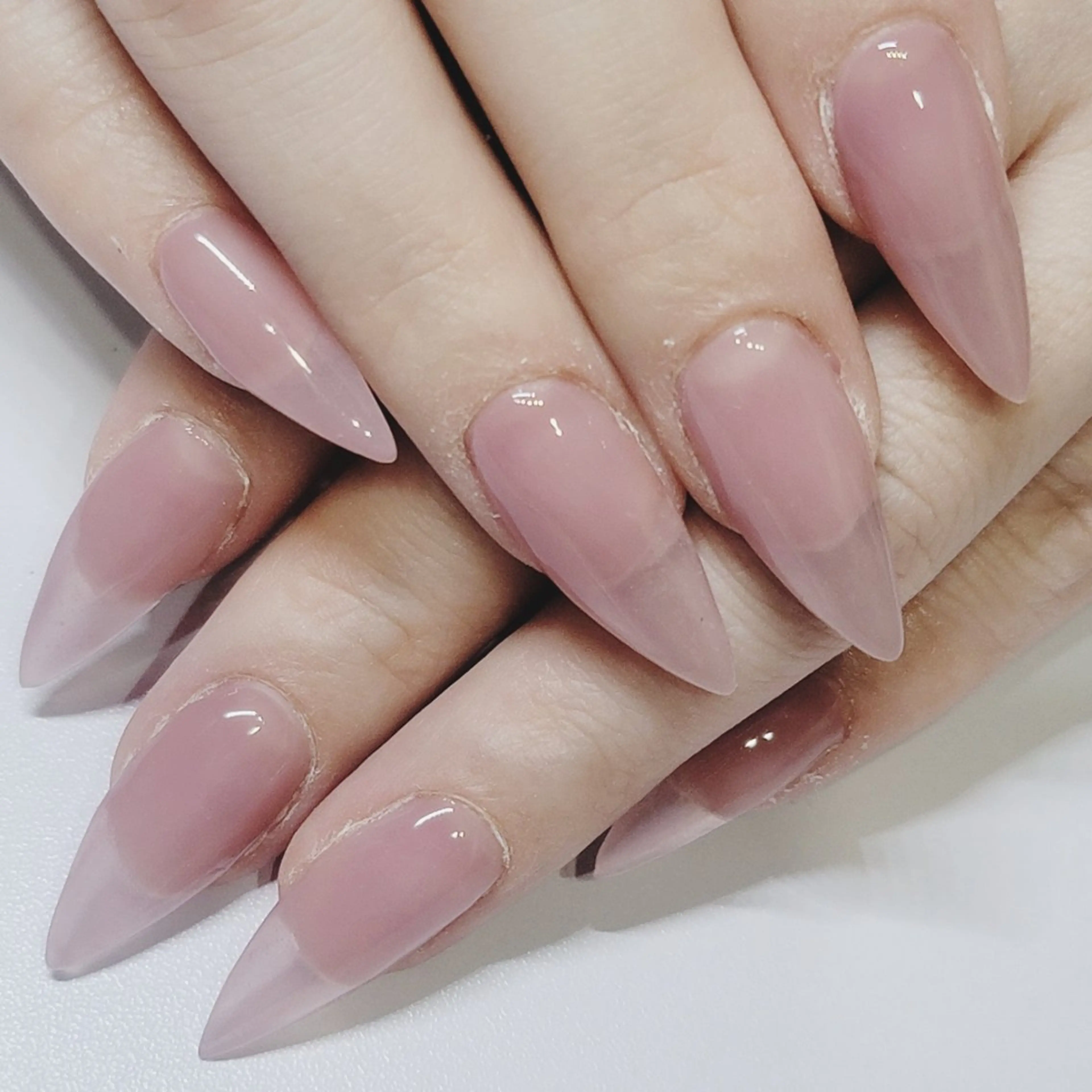 ネイル オフィスネイル ワンカラーネイル ハンドネイル よしだ ひろきのネイルデザイン