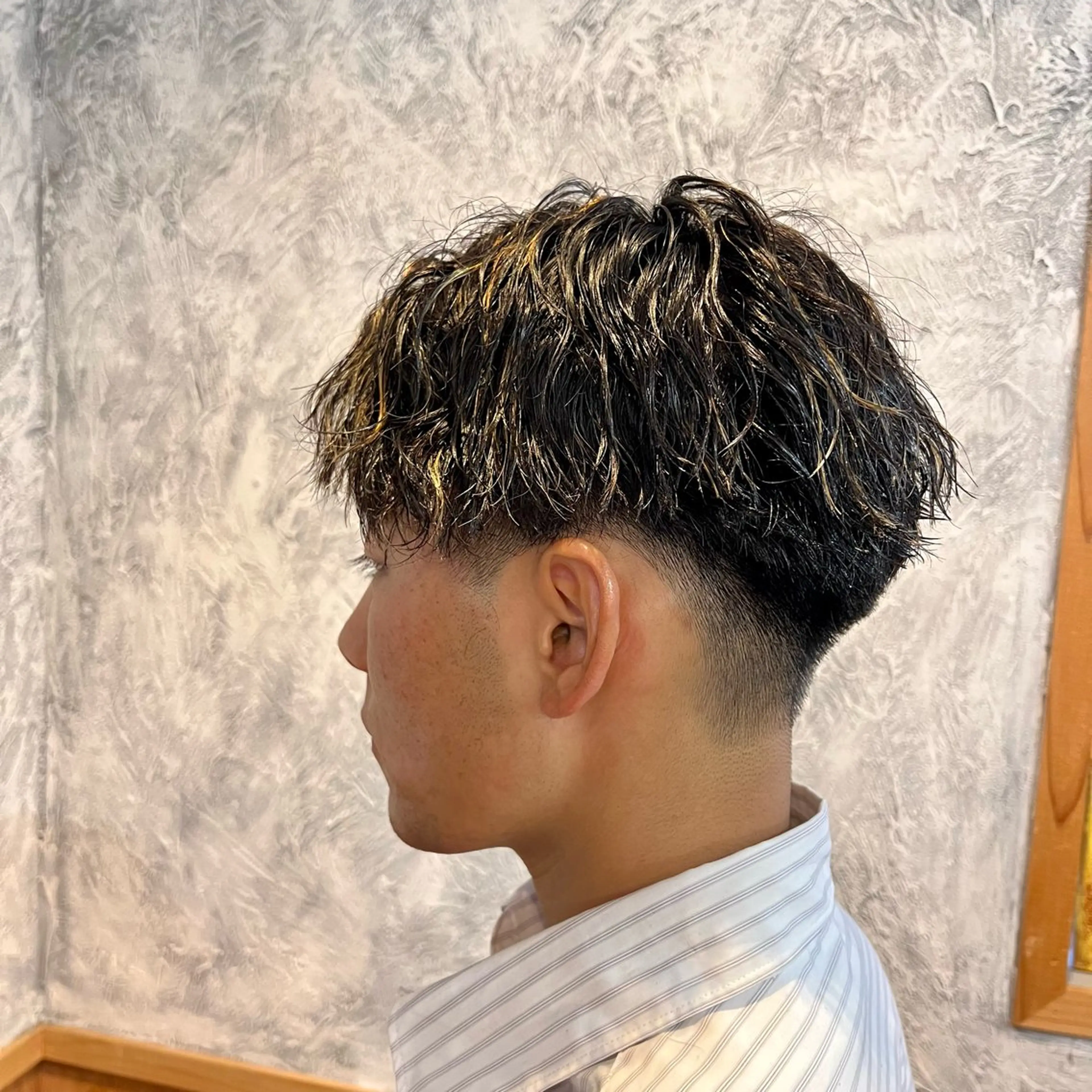 パーマ メンズ カット パーマ アグヘアーシータ所属・🤩メンズカット/ パーマ山本🤩のヘアスタイル