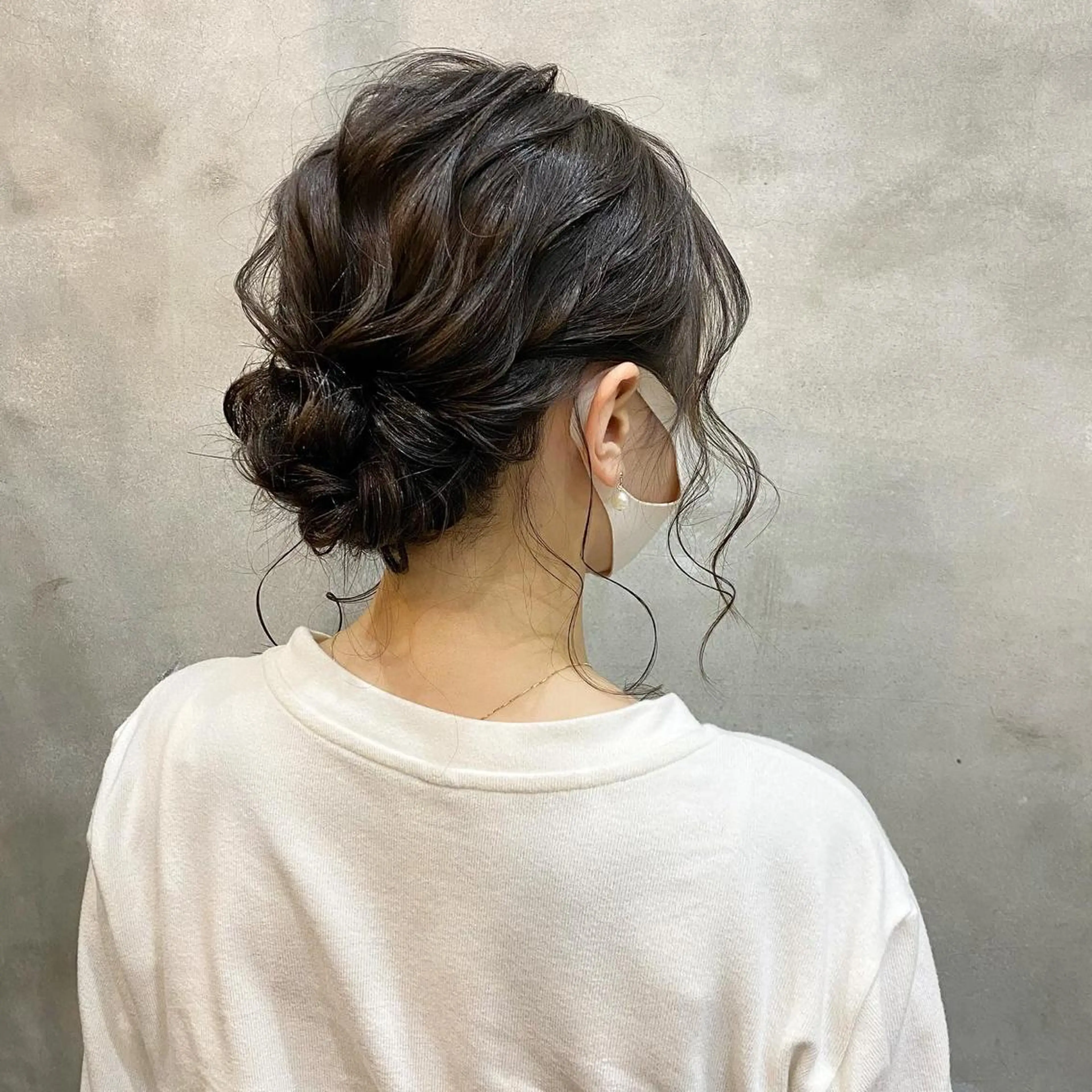 セミロング まつパ・ヘアセット ♡Chinami♡のマツエク・マツパデザイン