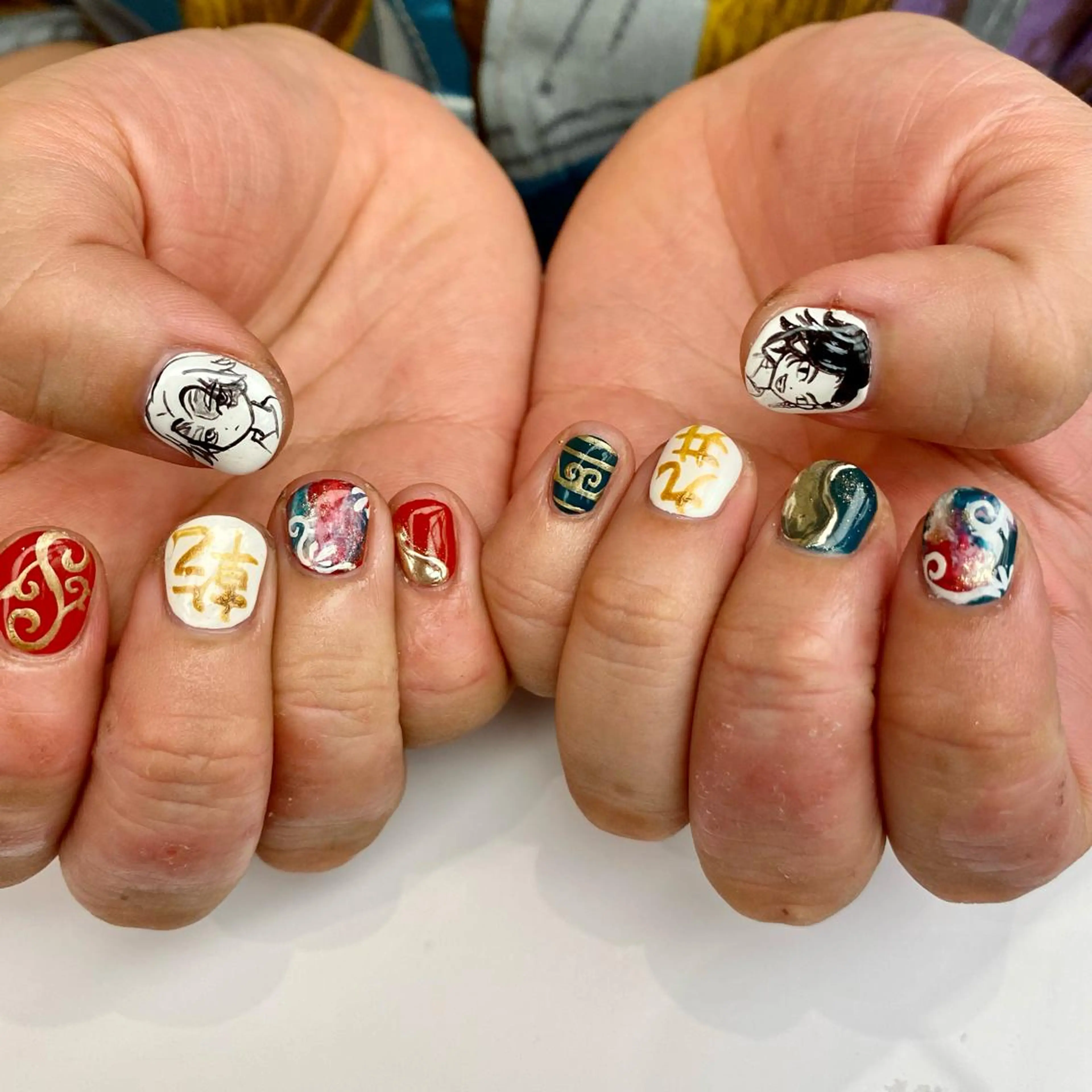 ネイル 安藤 彩乃のネイルデザイン