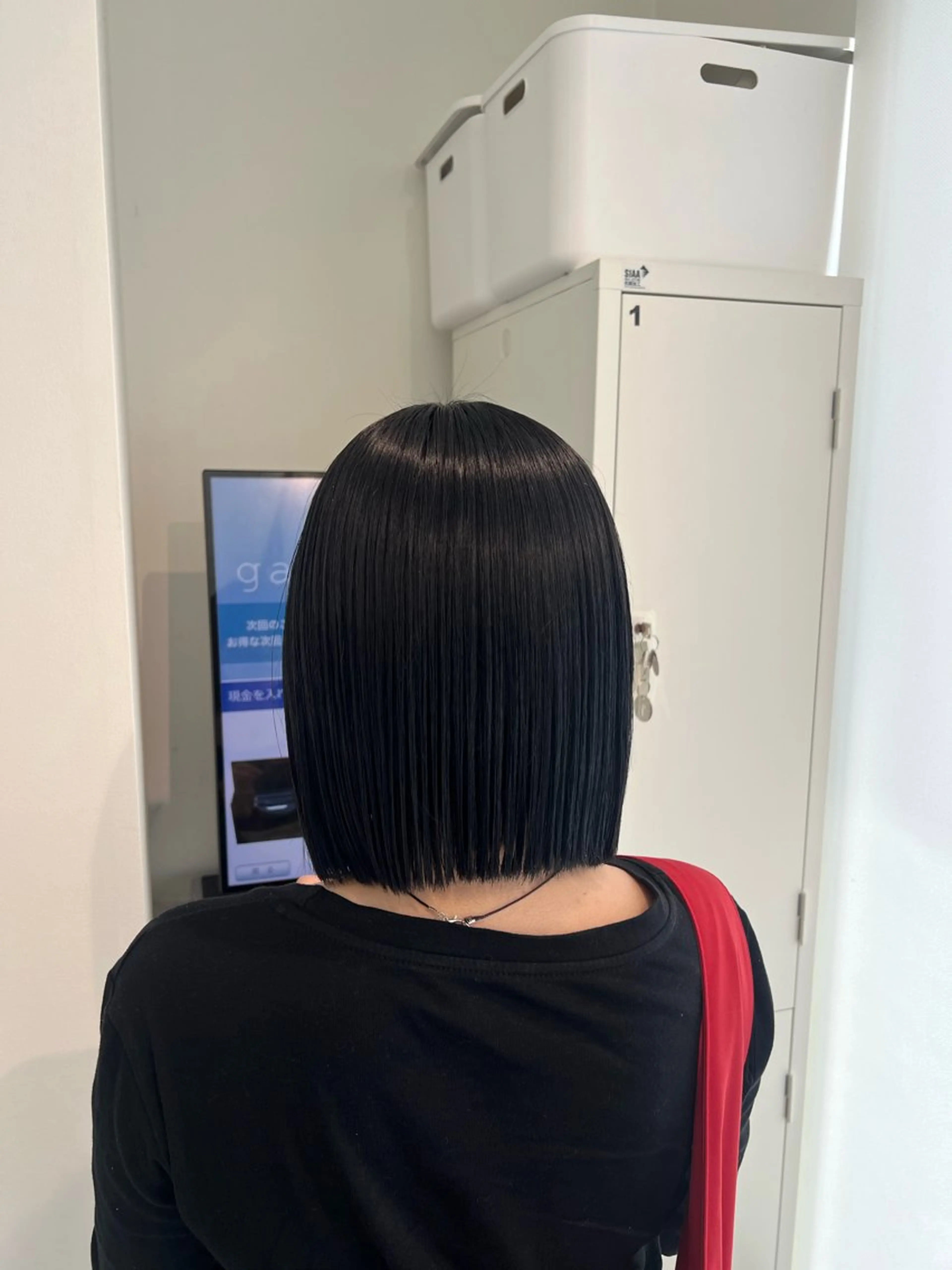 ミディアム カラー ヘアカラー トリートメント kei/透明感カラー /縮毛矯正/メンズのヘアスタイル