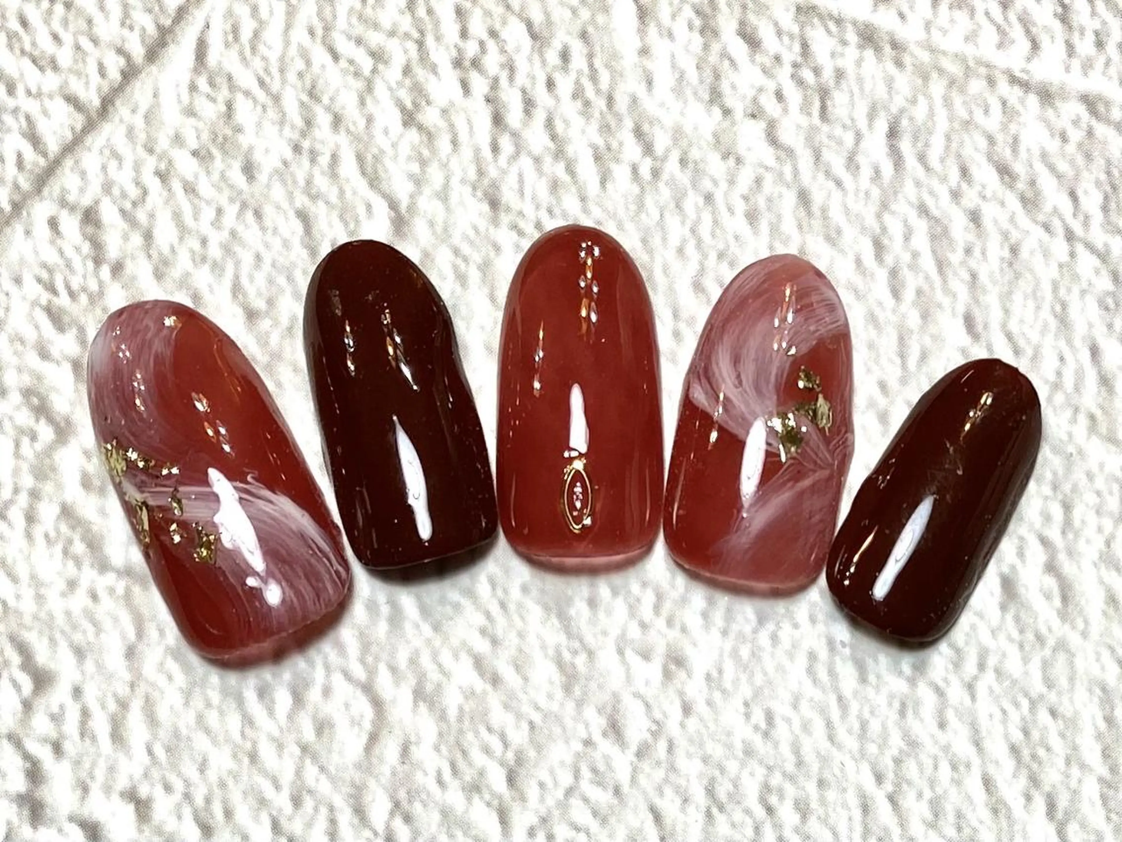 ネイル アートネイル シンプルネイル Ellie Nail Honamiのネイルデザイン