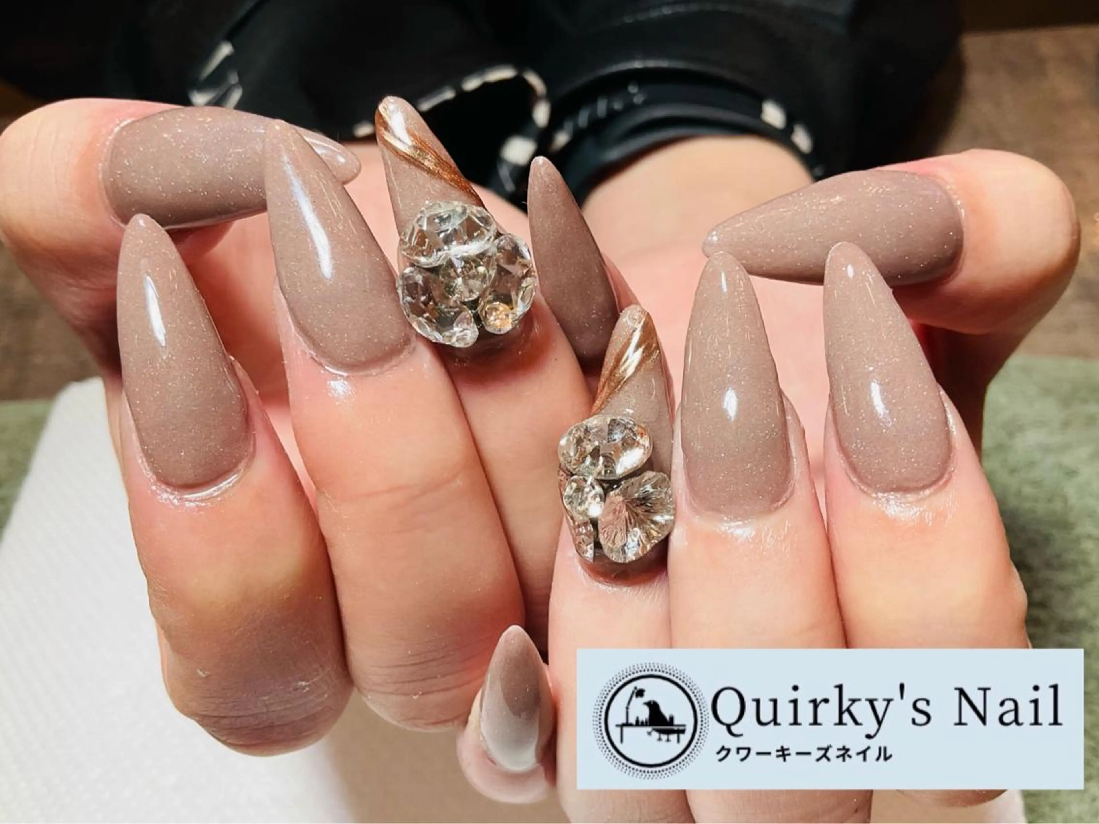 ネイル アートネイル ジェルネイル ワンカラーネイル スカルプネイル シンプルネイル Quirky's Nail【栄店】のネイルデザイン