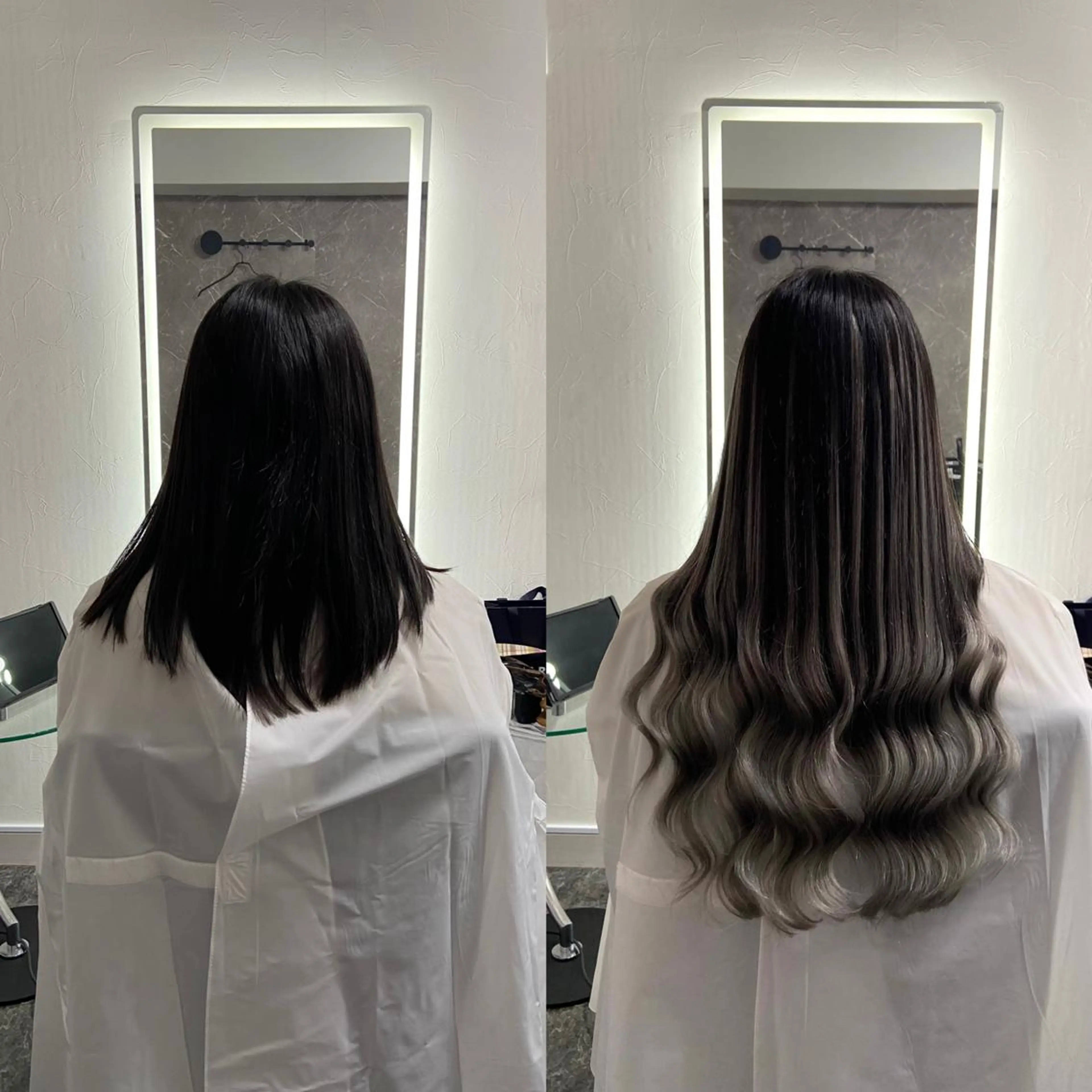 ロング シールエクステ エクステ エクステ シールエクステ ♡SAORI♡のヘアスタイル