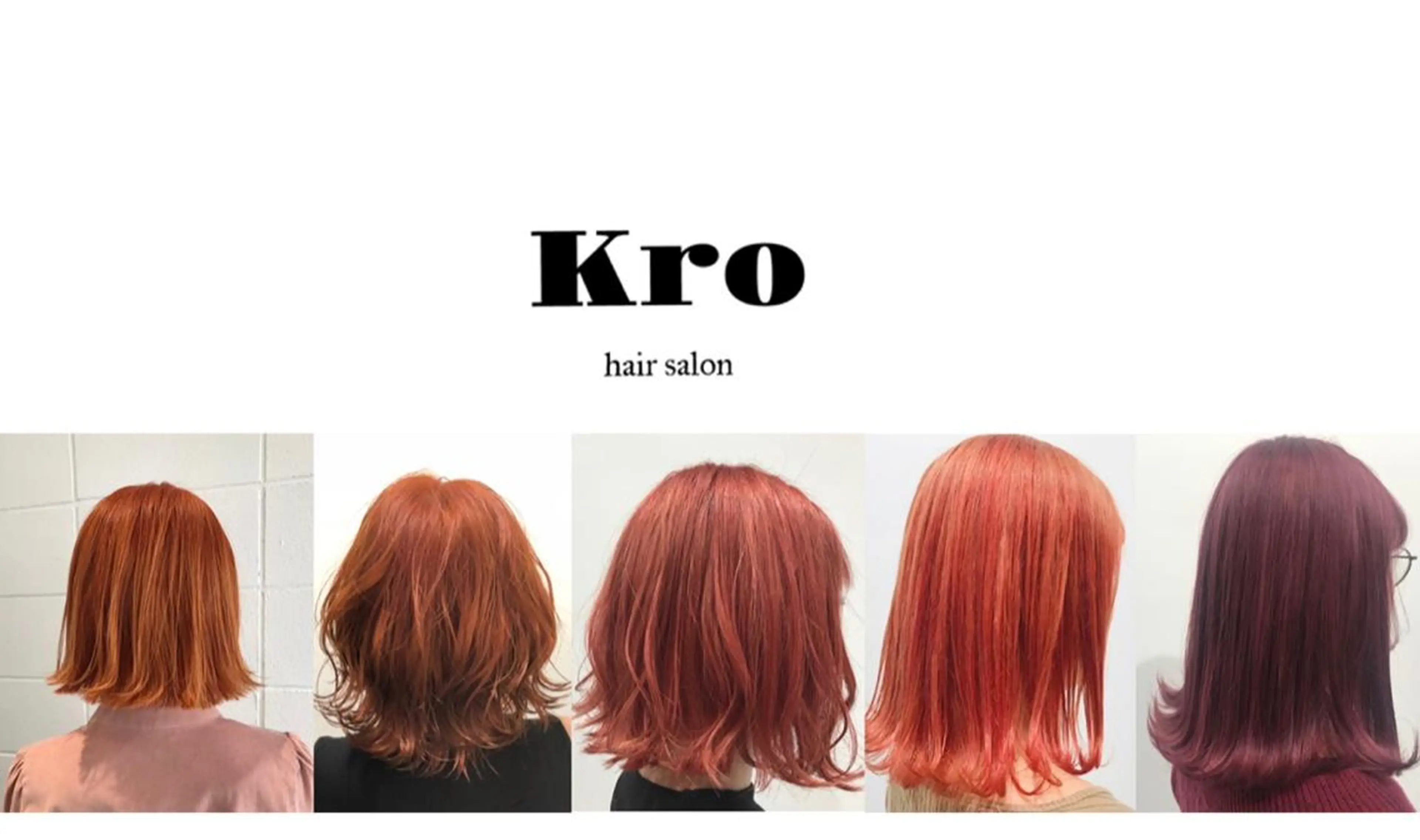 ショート カラー Kro ハイトーン×デザインのヘアスタイル