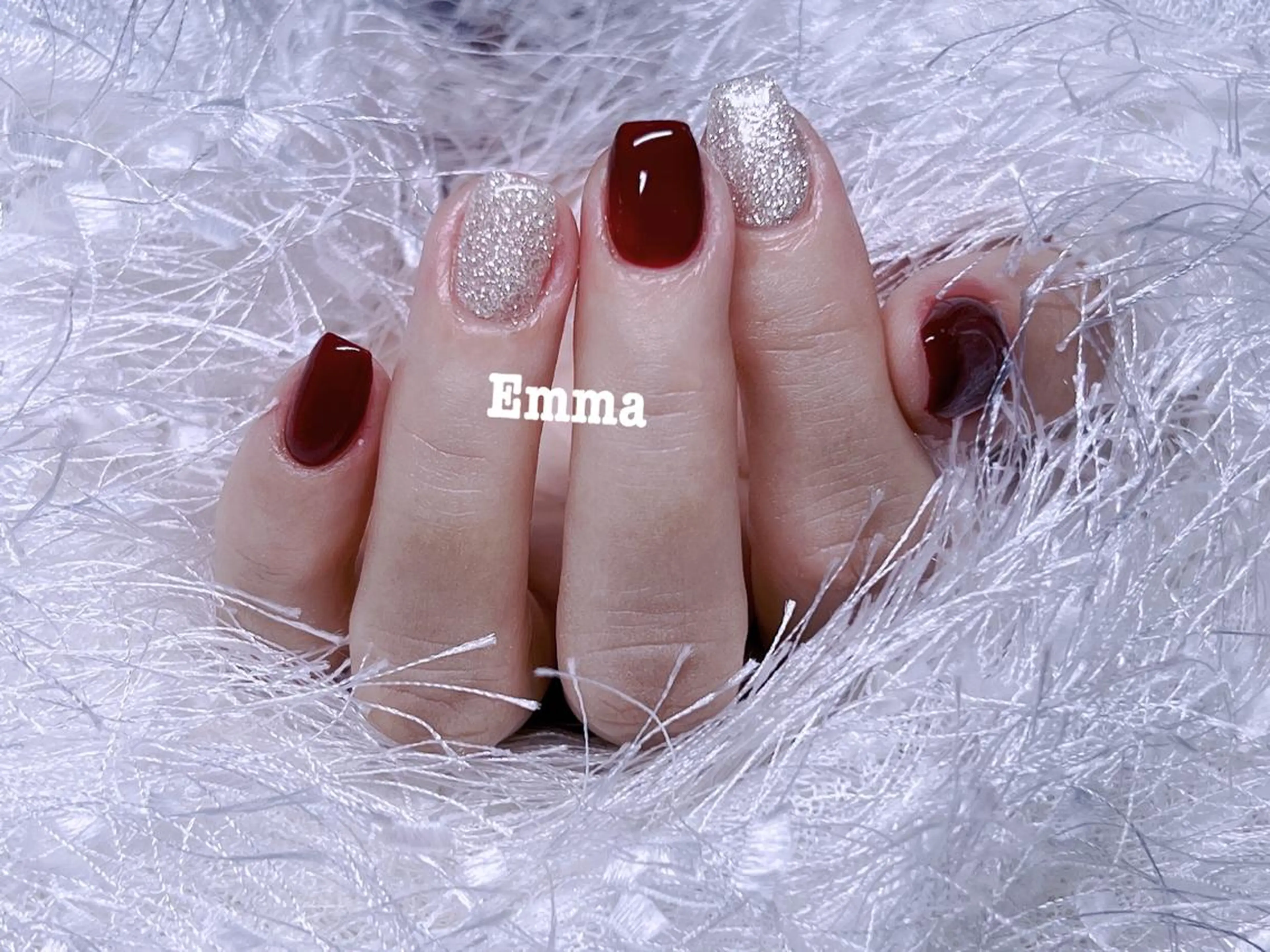 ネイル ワンカラーネイル She   Nail所属・ISA_ BELLAのネイルデザイン