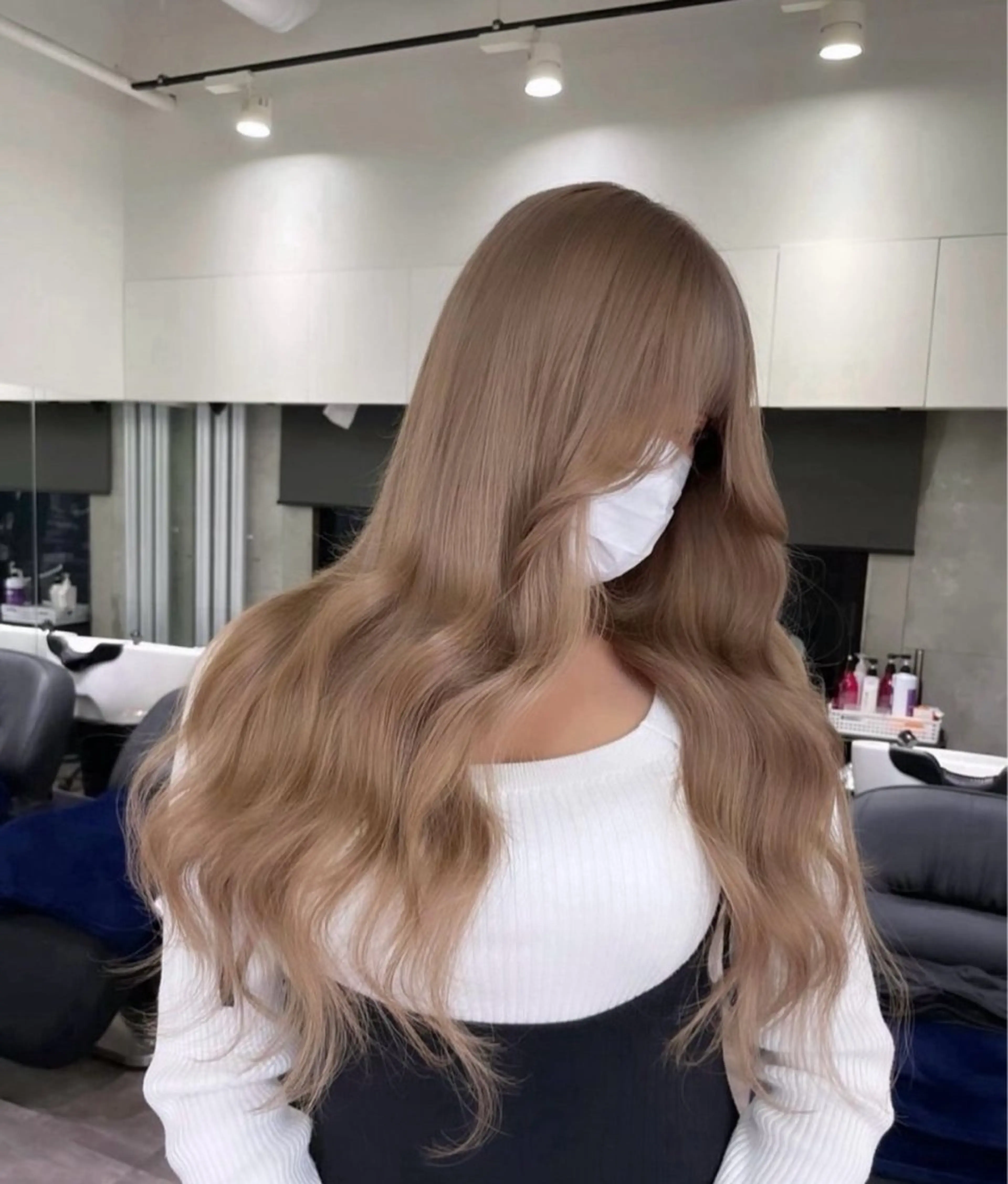 ロング カット ヘアカラー トリートメント 東京🌈菊池 湧輝🫧表参道/渋谷のヘアスタイル