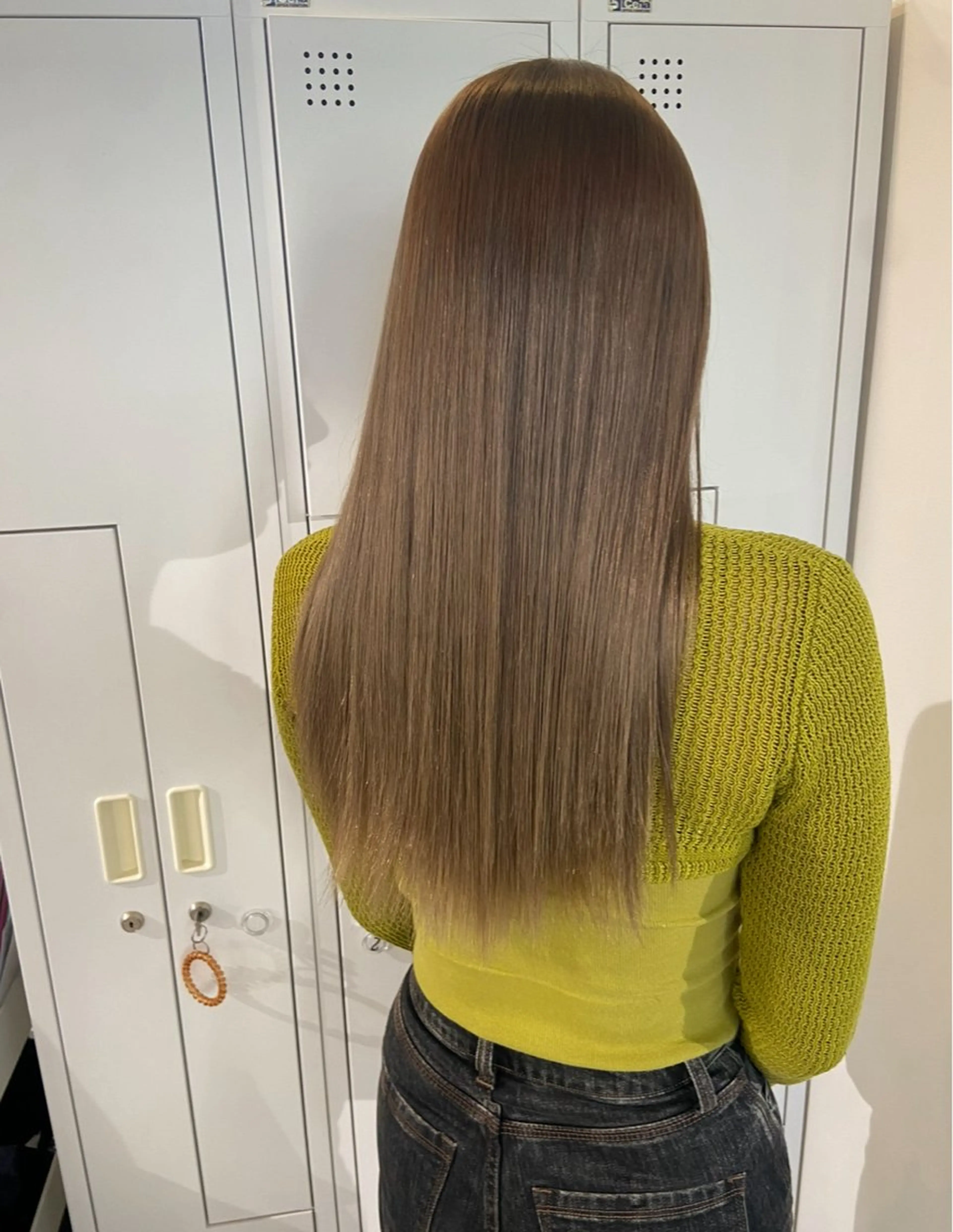 セミロング カラー Luis難波所属・Luis難波 Nanakoのヘアスタイル