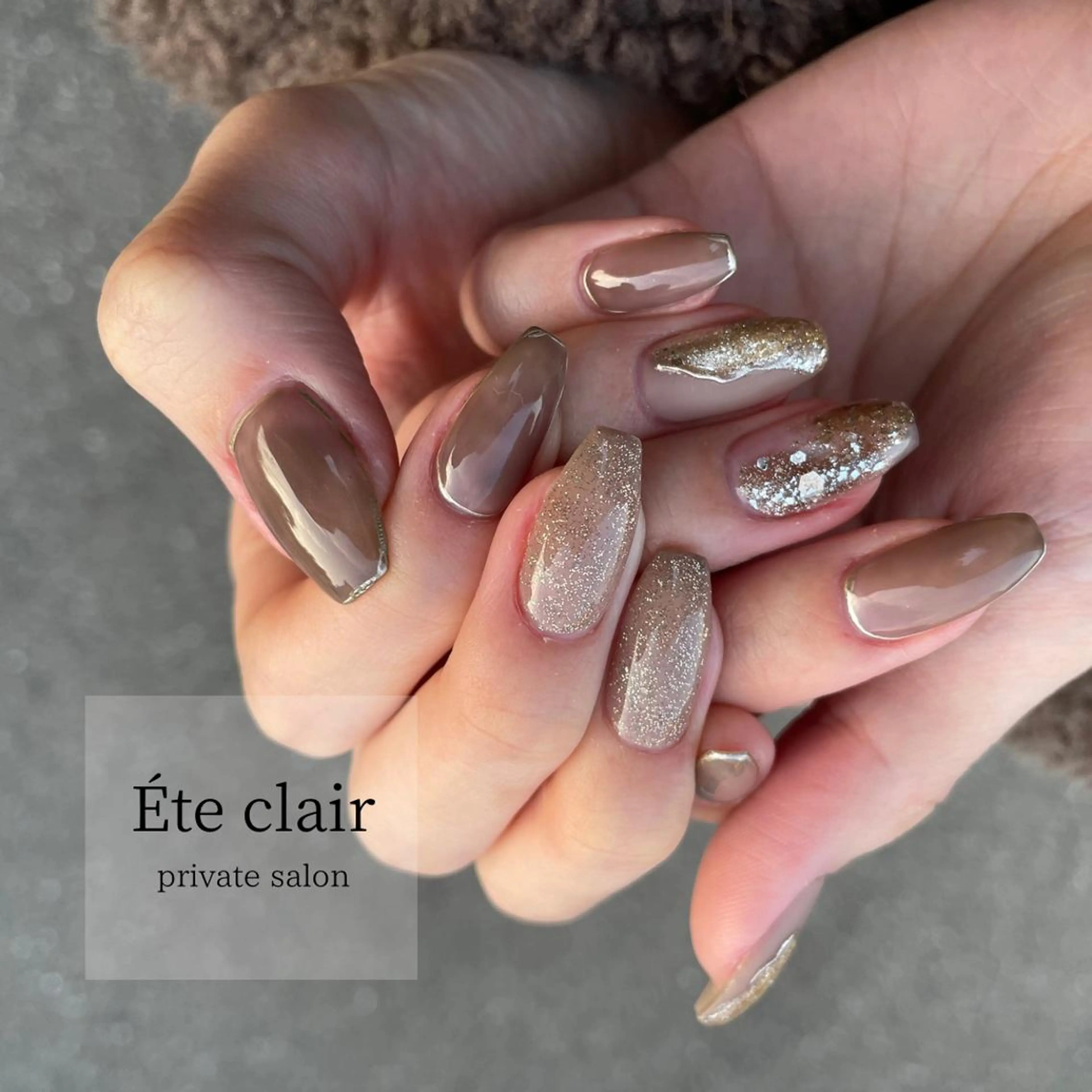 ネイル ハンドネイル Ète clair エテクレールのネイルデザイン