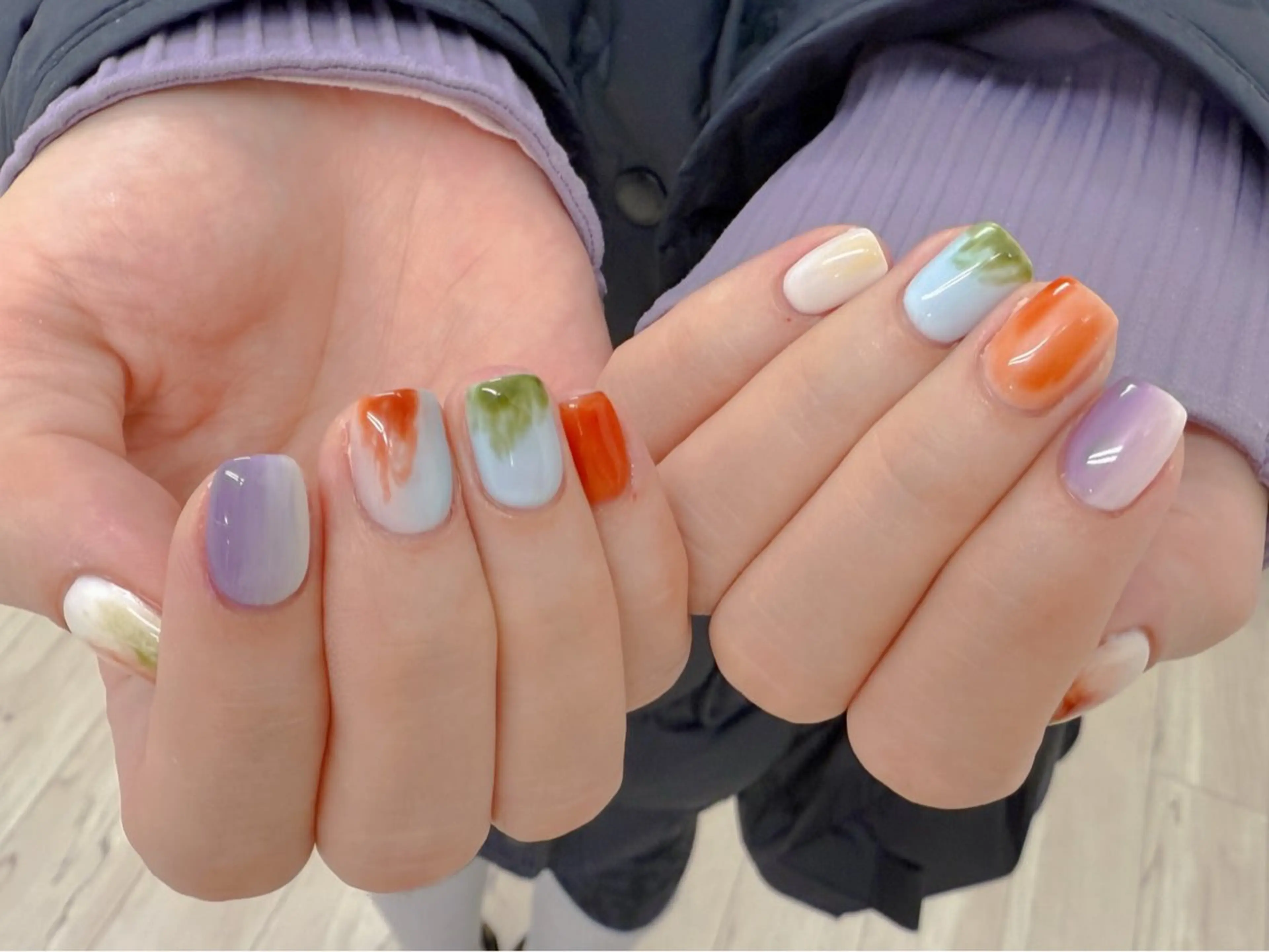 ネイル アートネイル フットネイル フレンチネイル ニュアンスネイル ハンドネイル ハンドケア OCEAN nail eyelash beauty所属・OCEAN nail パラジェル　取扱い店のネイルデザイン