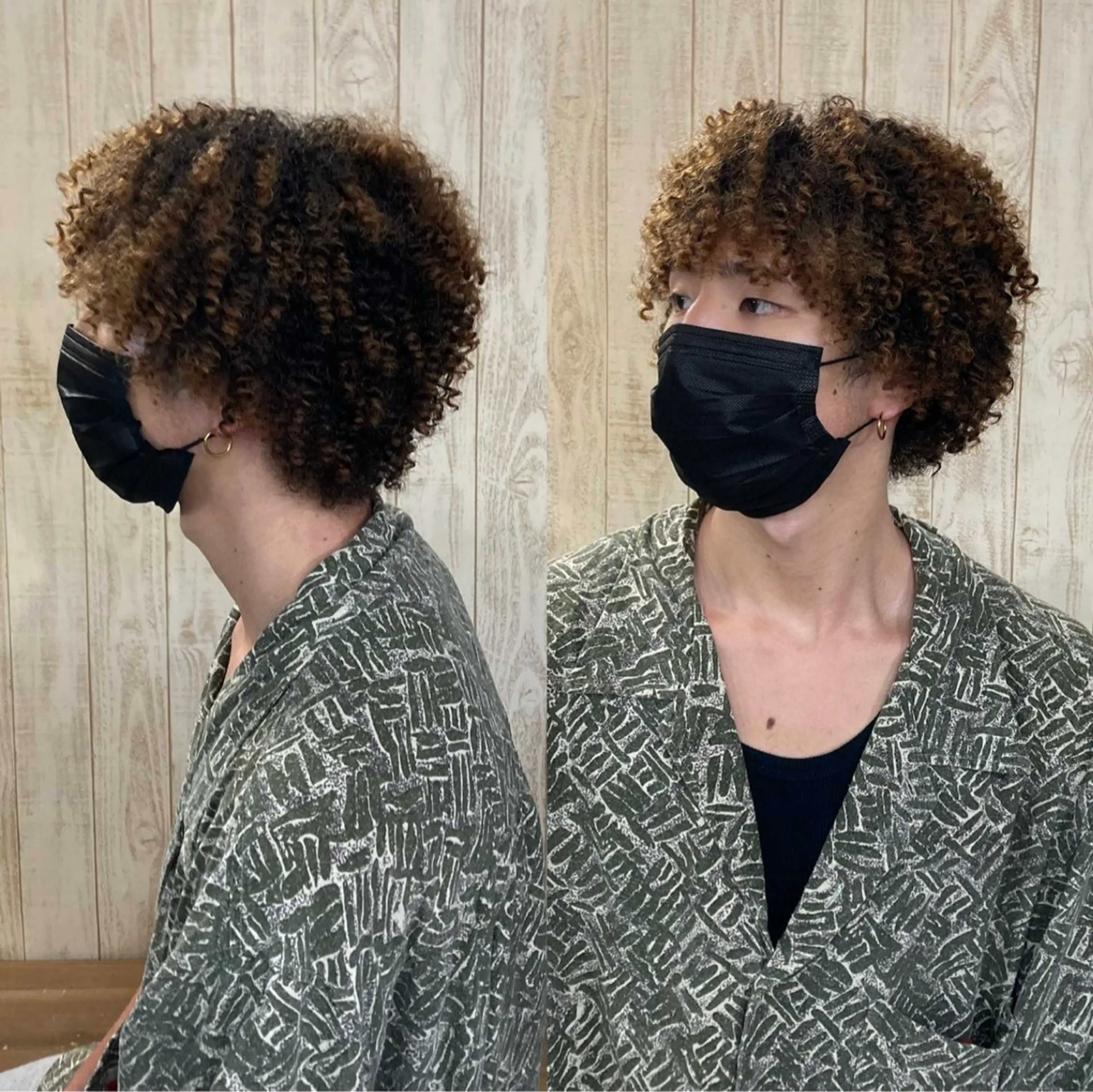 ショート パーマ メンズ メンズパーマ パーマ LINOA鵠沼海岸所属・コーンロウ/ブレイズ 🪮✨SHOKOのヘアスタイル