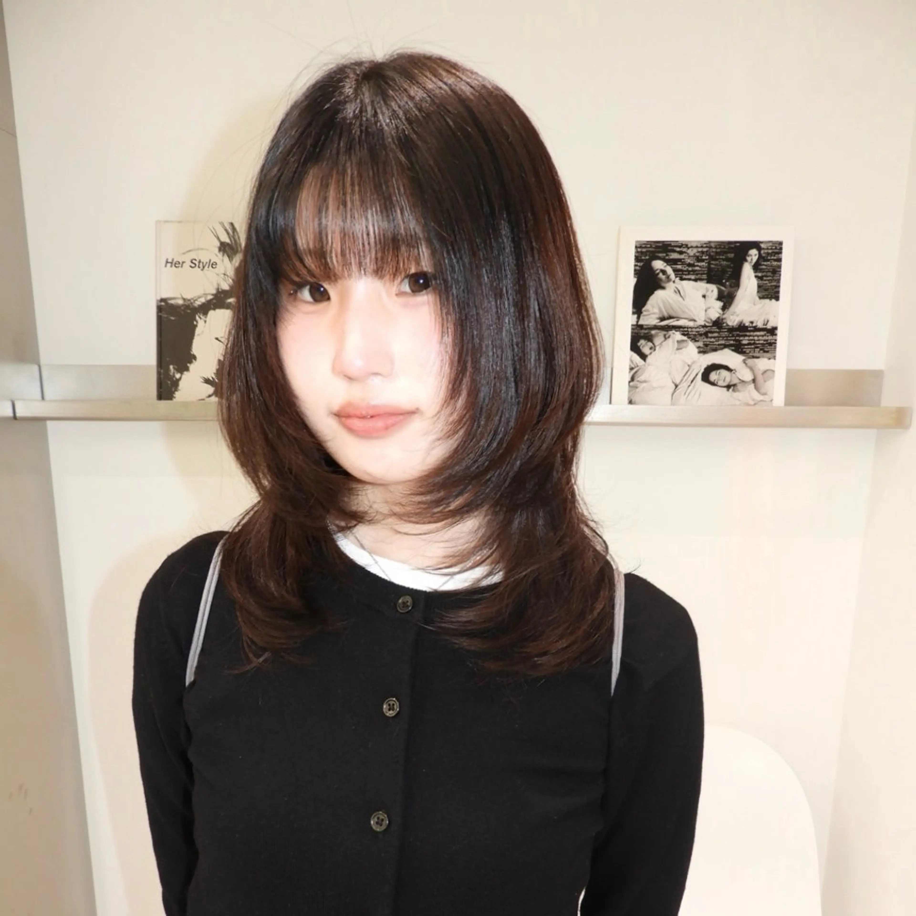 セミロング カラー 🎀レイヤー/ カラー🐕‍🦺anのヘアスタイル