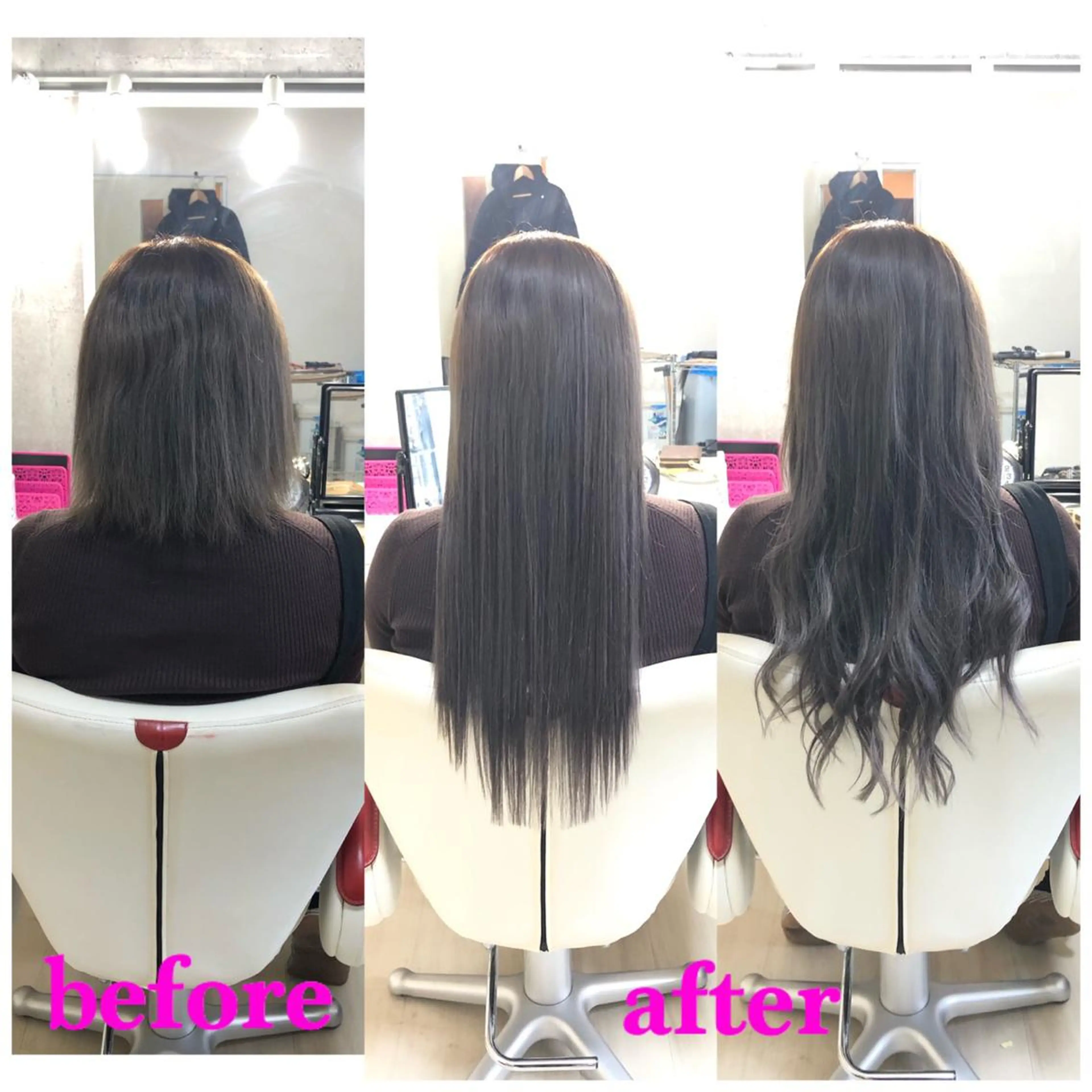 ロング エクステ ドレスアップ心斎橋店所属・🌸ドレスアップ 心斎橋店🌸のヘアスタイル