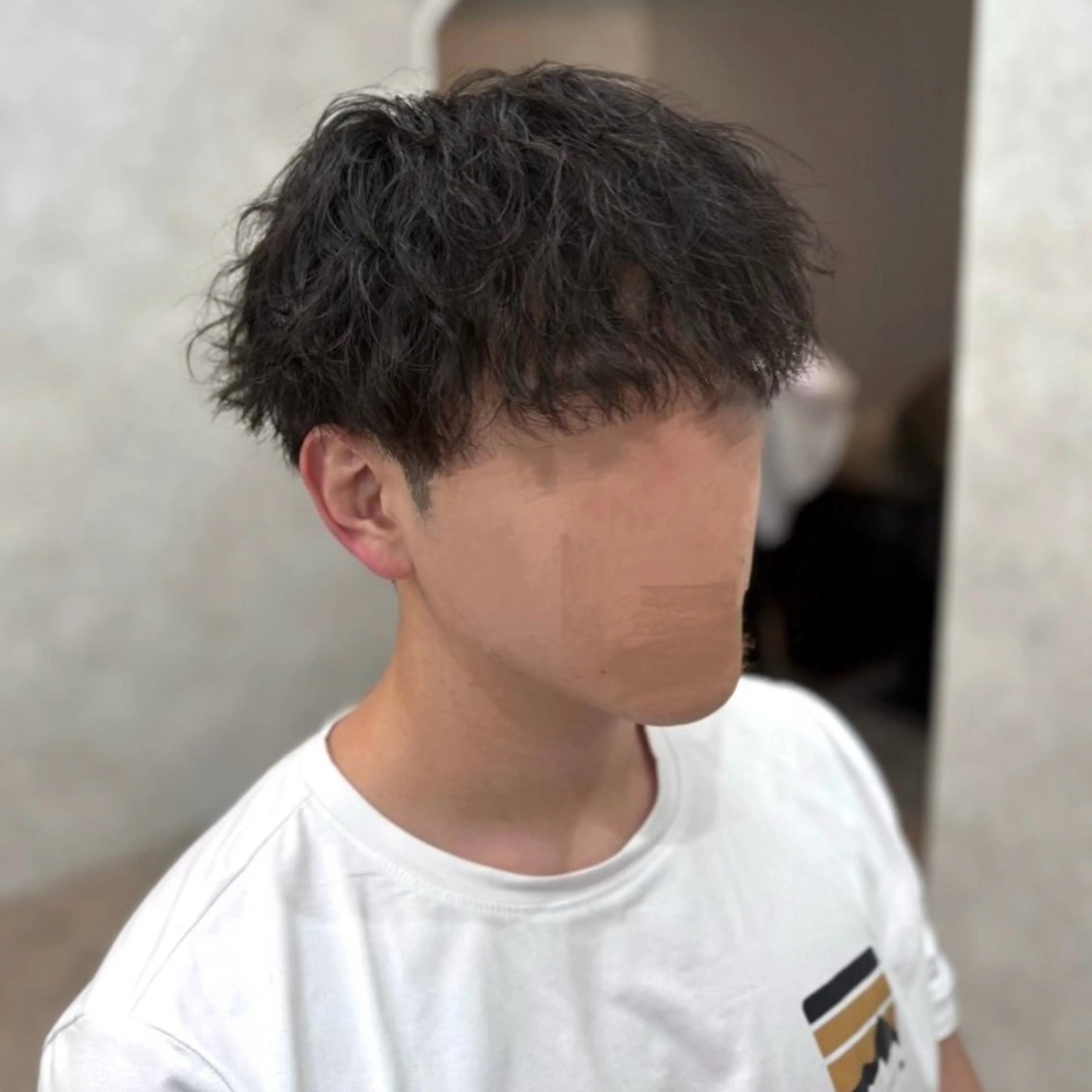 カラー パーマ ヘアアレンジ 𝐚𝐲𝐚𝐧𝐞 【メンズ】津田沼のヘアスタイル