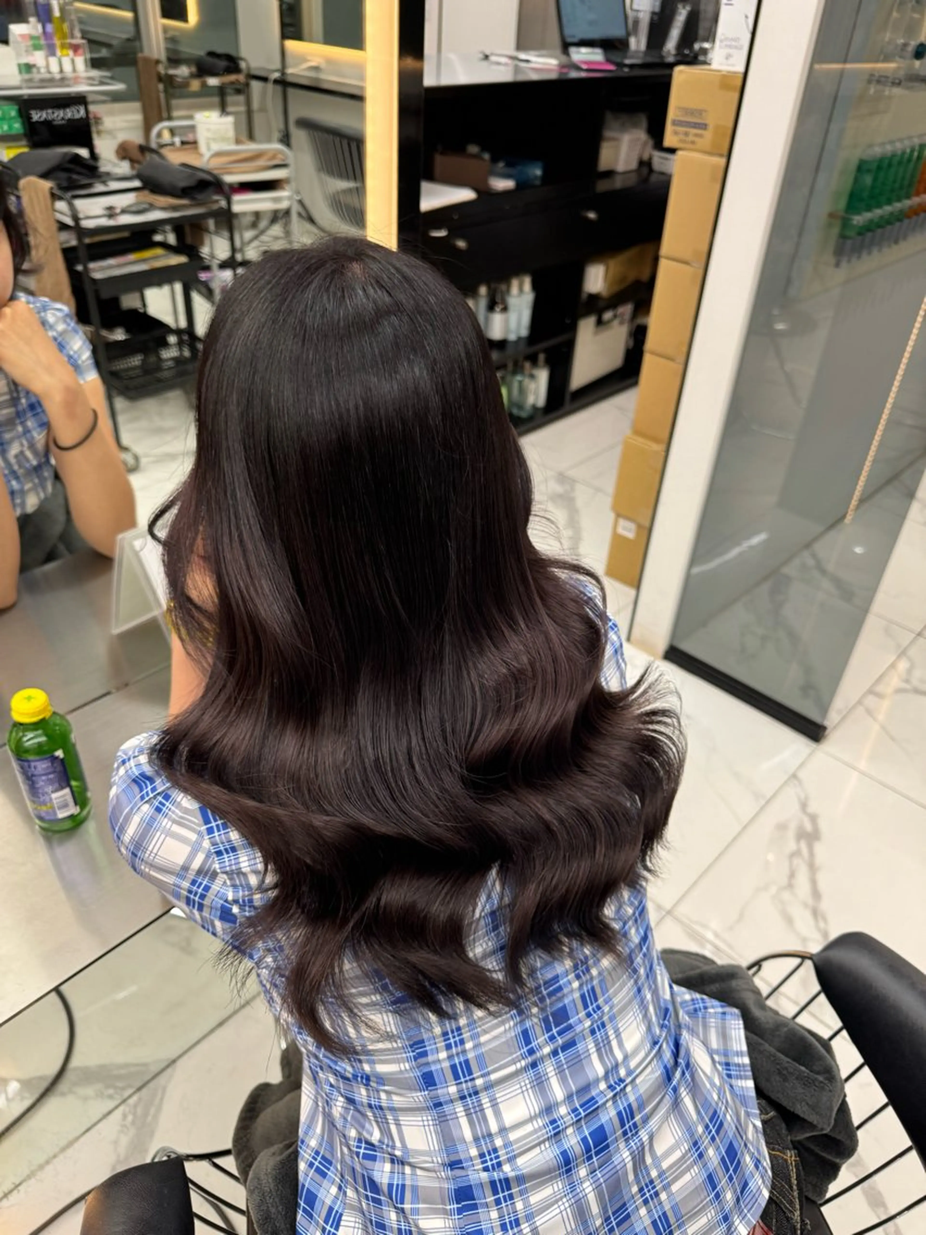 カラー lapis 渋谷本店 きりかのヘアスタイル